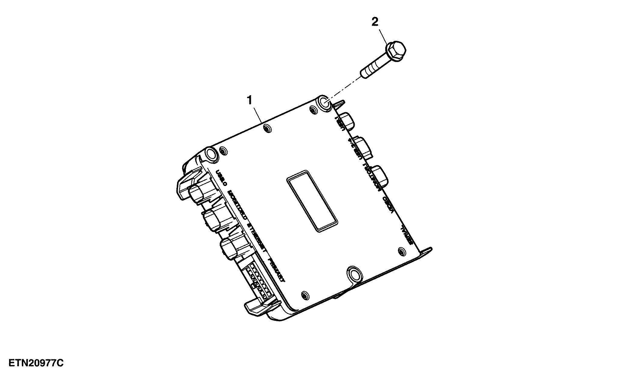 Control Unit, Generation 4 CommandCenter™ 4600 Processor