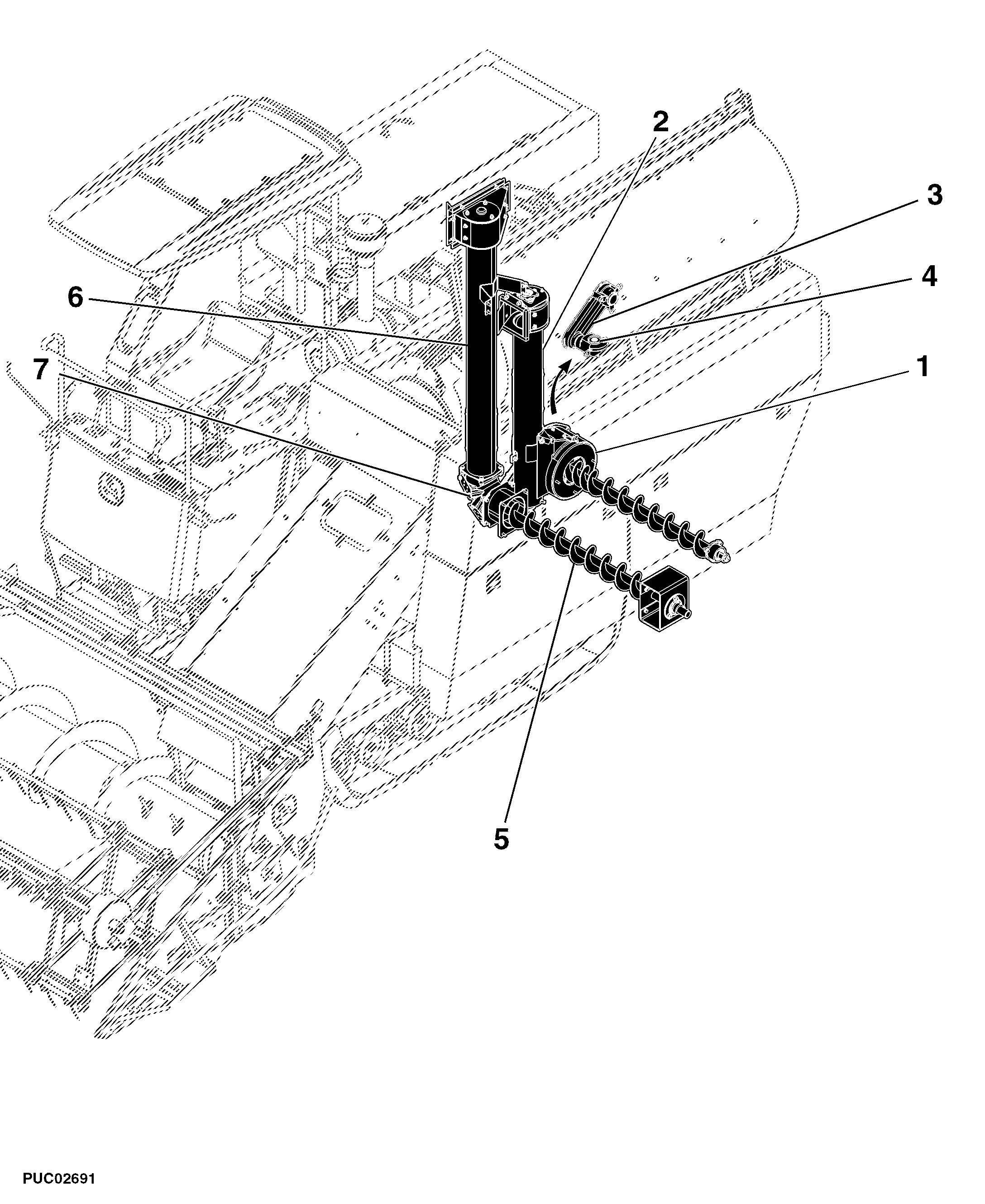 140 Elevator Assembly