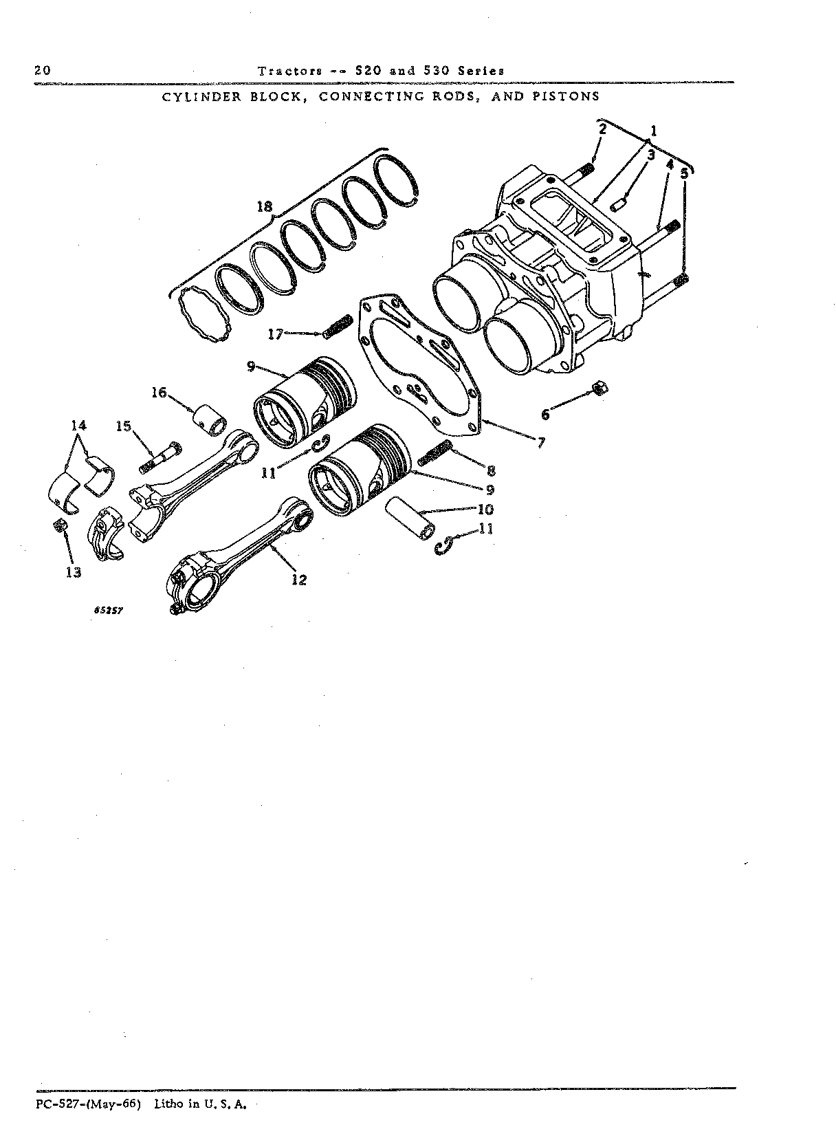 Block, cylinder