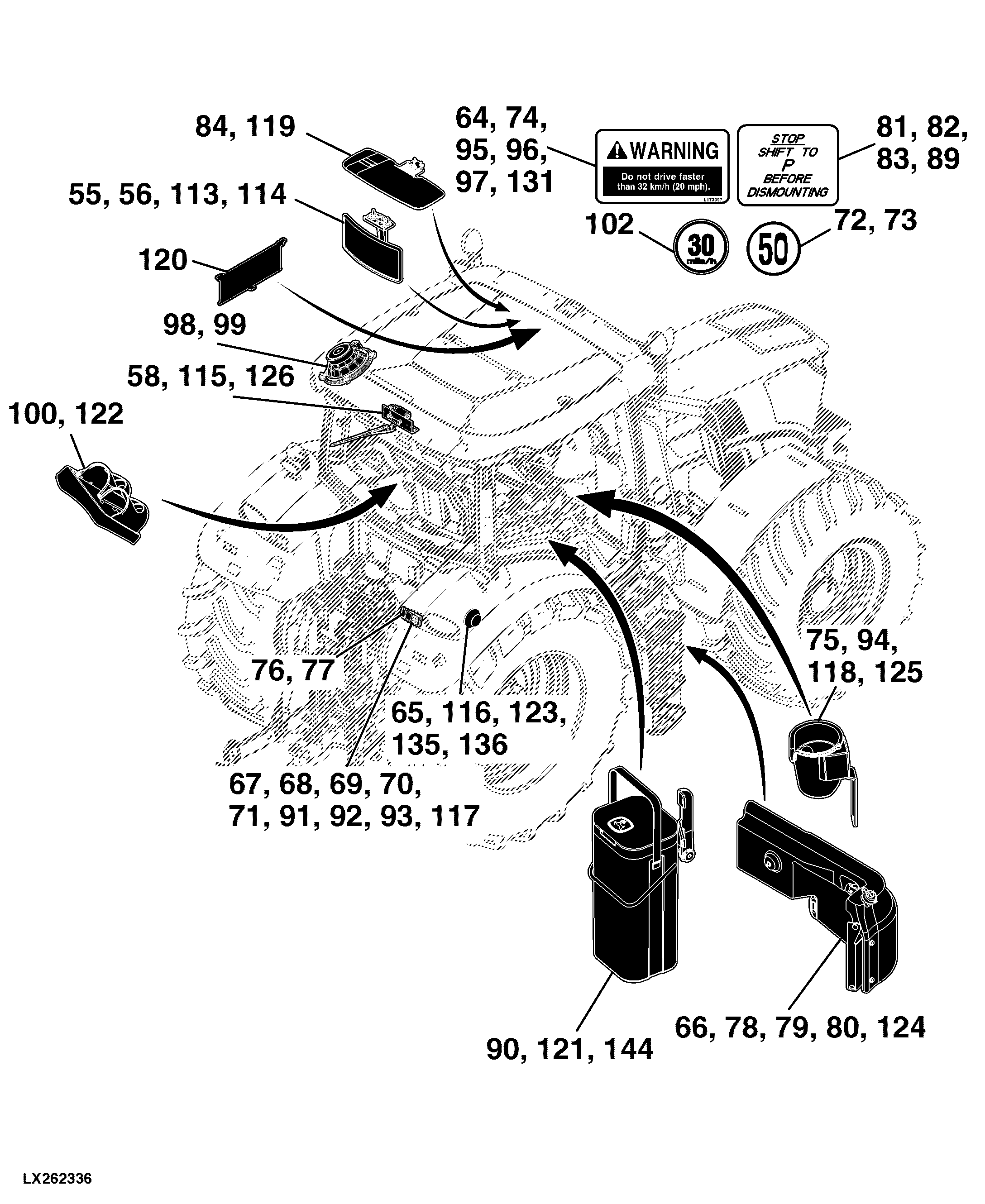 93 Operator’s Station, Controls and Accessories