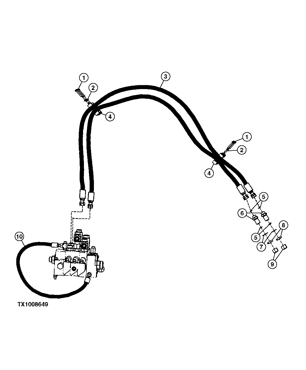 Third Function Auxiliary Hydraulics (For Use With Tool Carrier or Log Loader) (568712 - )