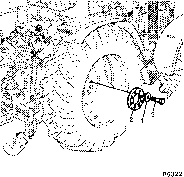 REAR WHEELS, MOUNTING PARTS