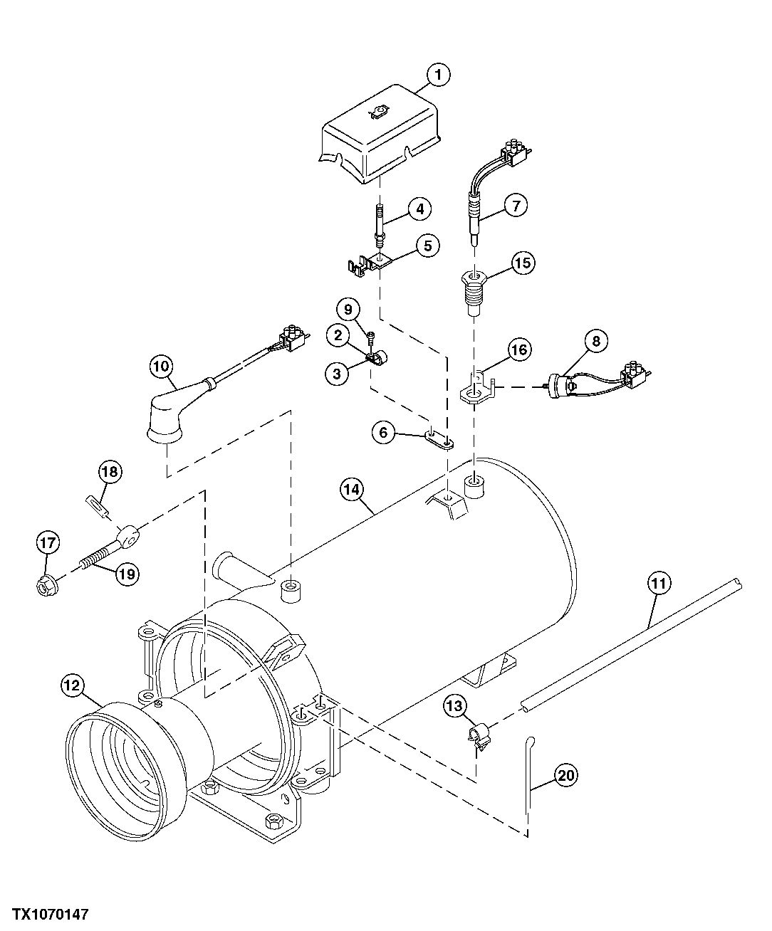 Fuel Fired Heater Components (Cold Environment Option -30,-40)