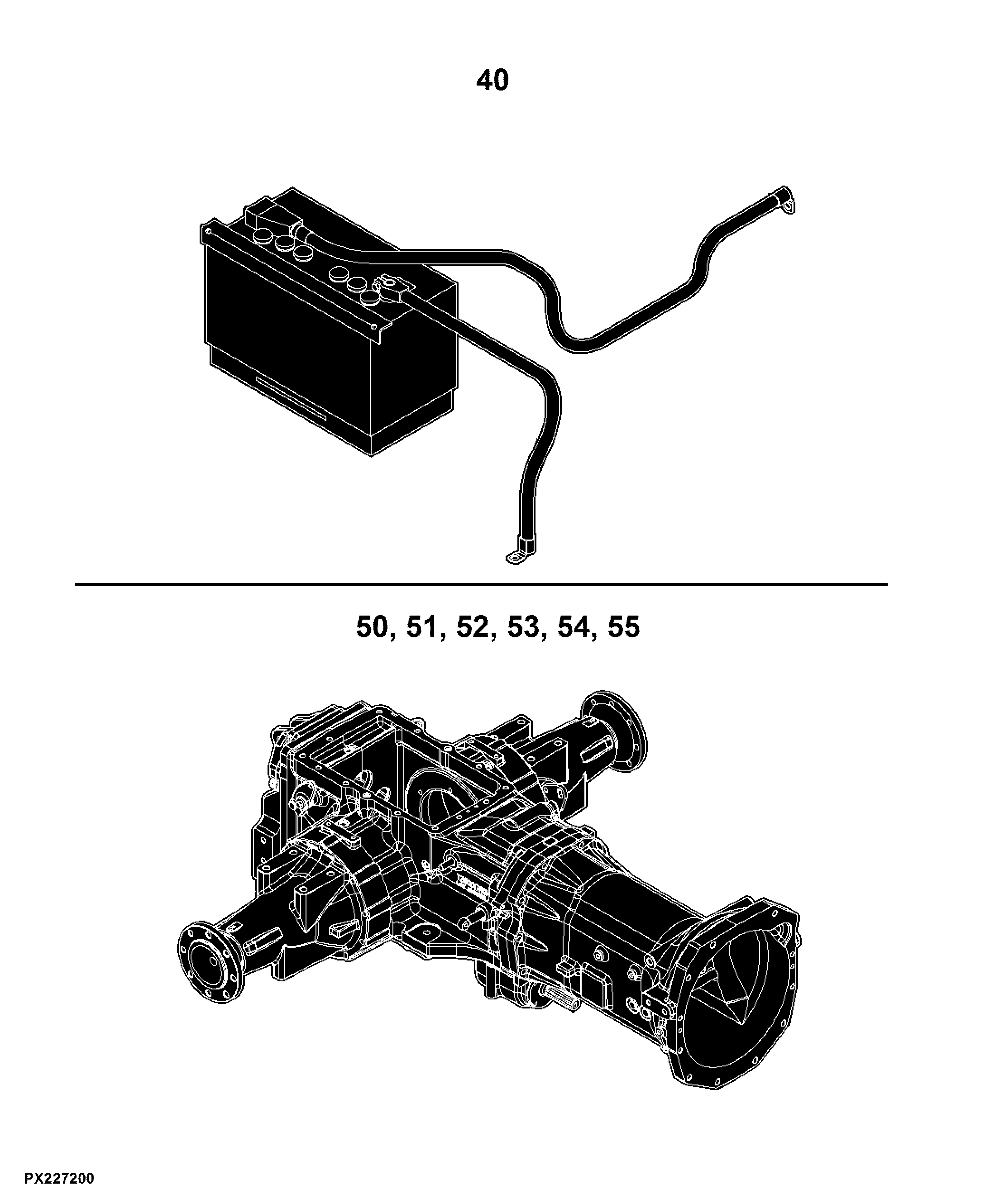 6100D, 6110D, 6115D, 6125D, 6130D, 6140D Tractors (S.N. -050000) (Worldwide Edition)