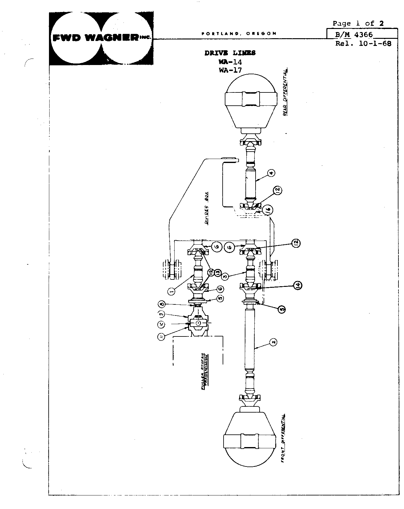 Driveline Engine End (Continued)