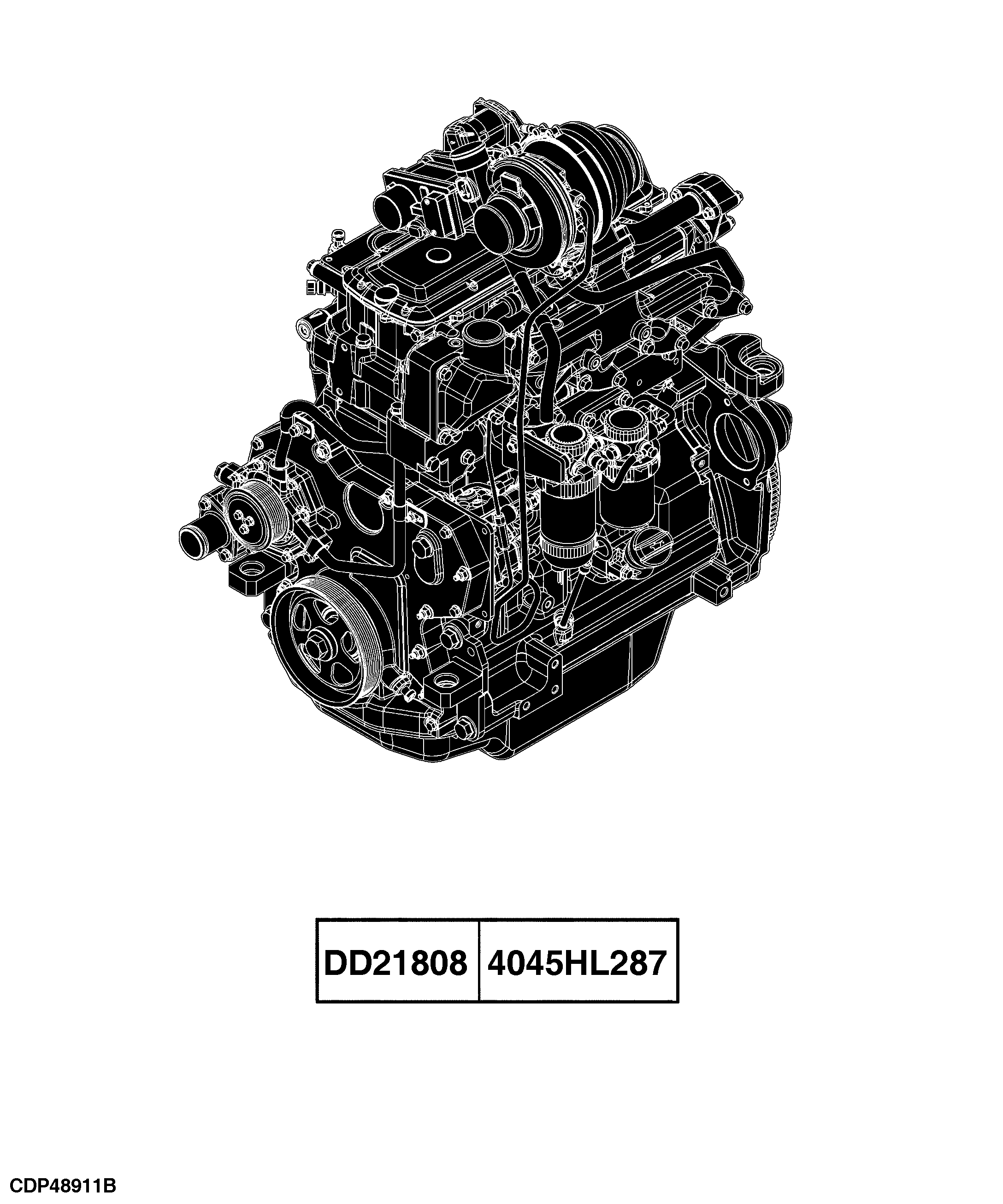 6230 Tractor (Engine 4045HL282, 4045HL287) (North America Edition)