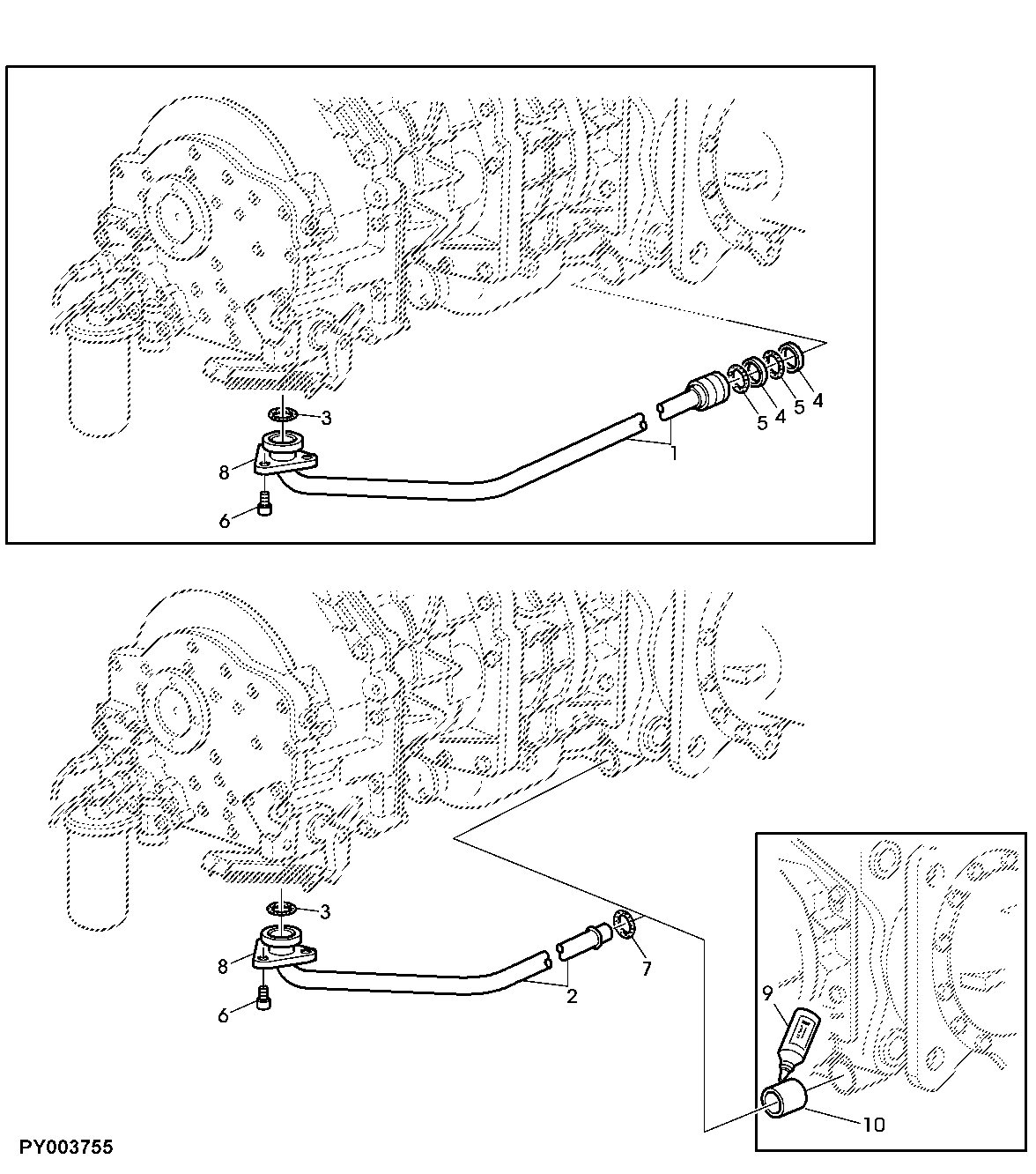 SUCTION LINE, TRANSMISSION OIL PUMP (SYNCROPLUS)