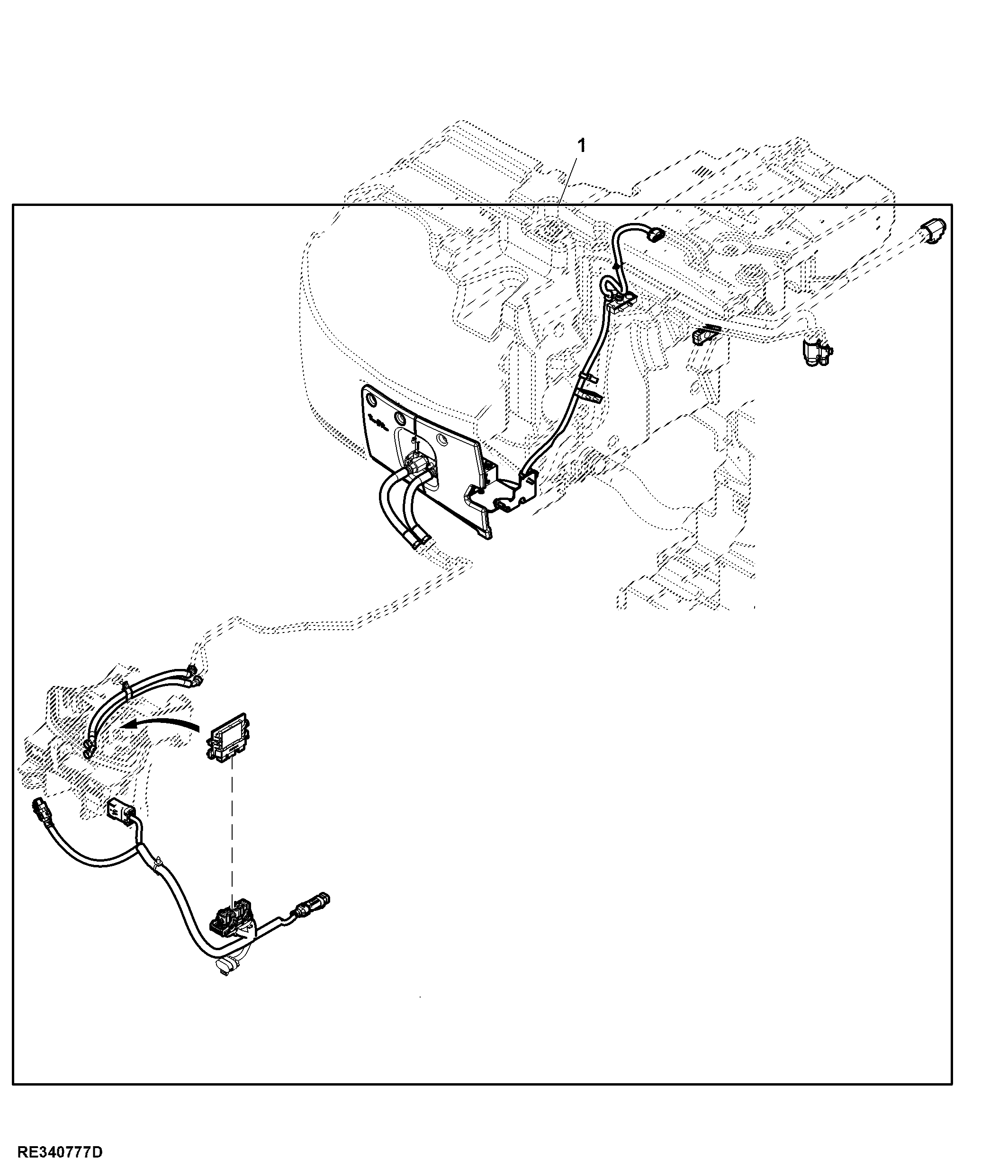 Attachment, Adding First SCV, Front Hitch Ready, W/O TLS™