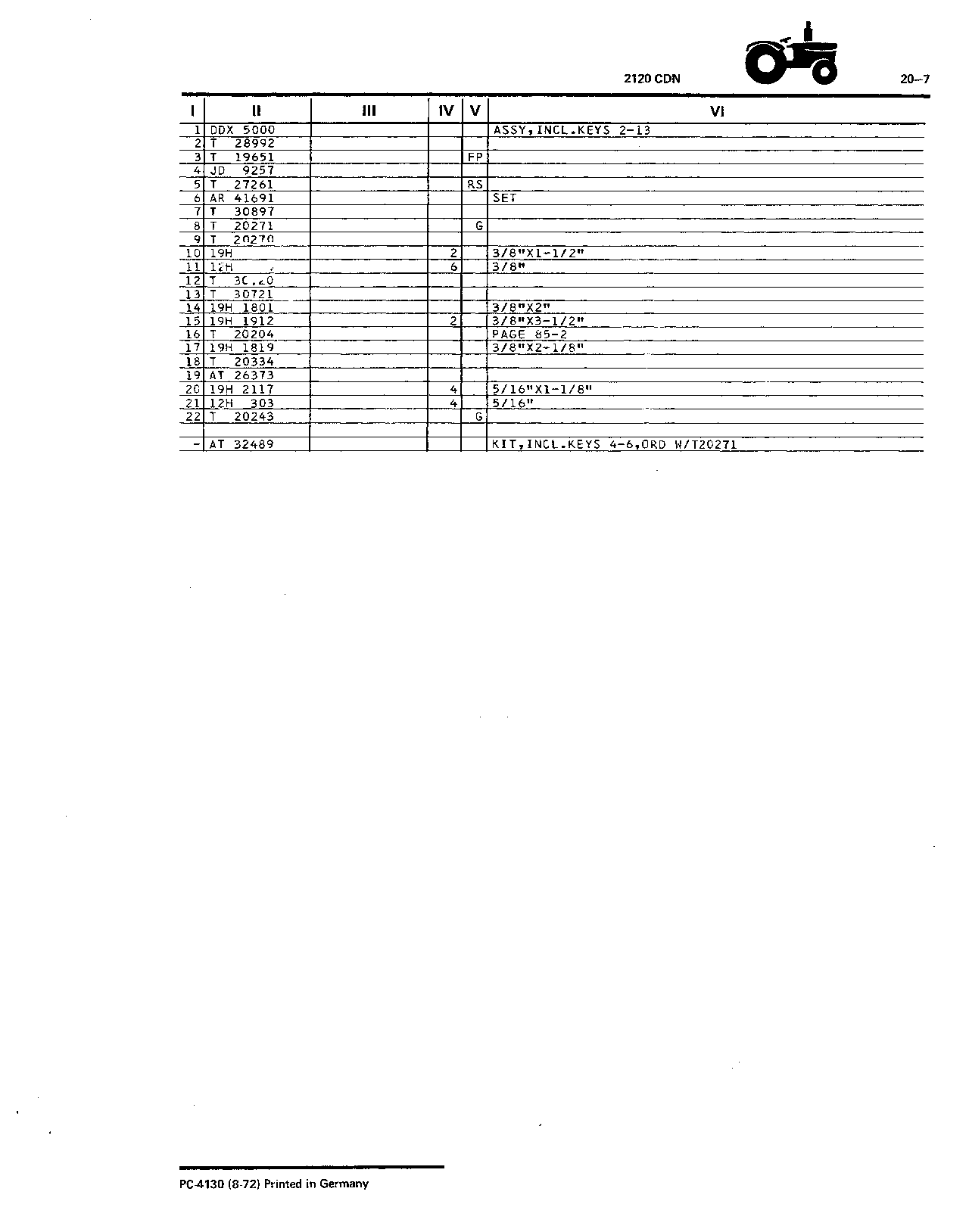 Water Pump / Fan (Continued)