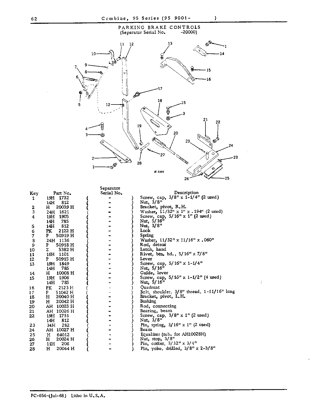 Operator's Platform, Ladder and Controls (Continued)