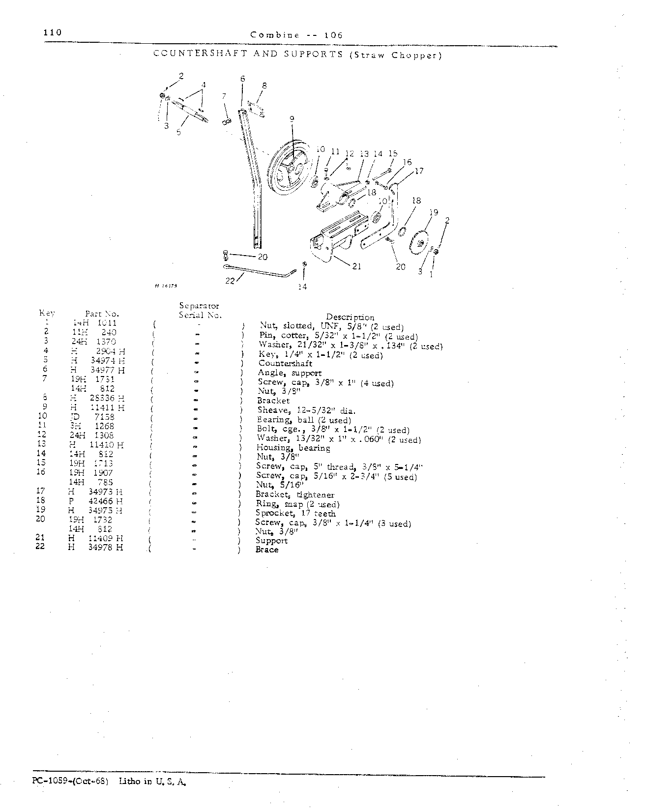 Drives and Separator Shields (Continued)