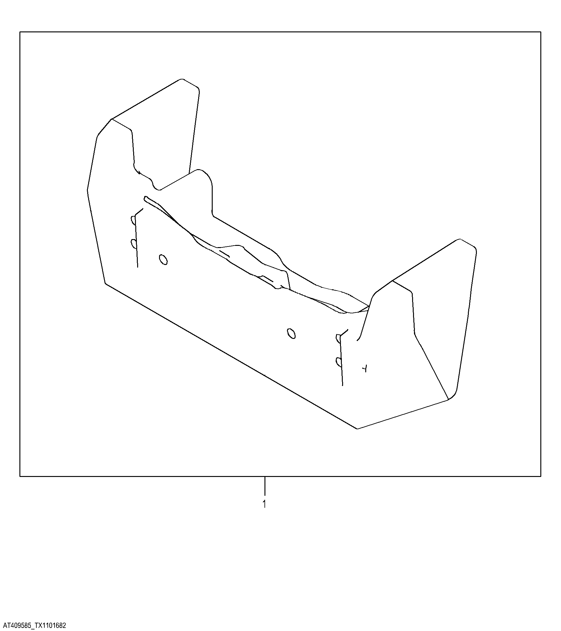 Front Counterweight Kit, 204 kg (450 lbs.)