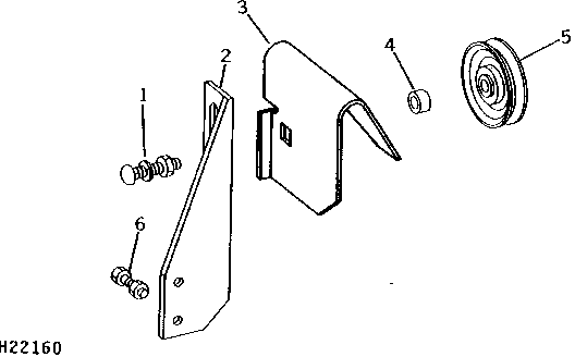 ENGINE FAN COUNTERSHAFT DRIVE TIGHTENER ( - 1500)