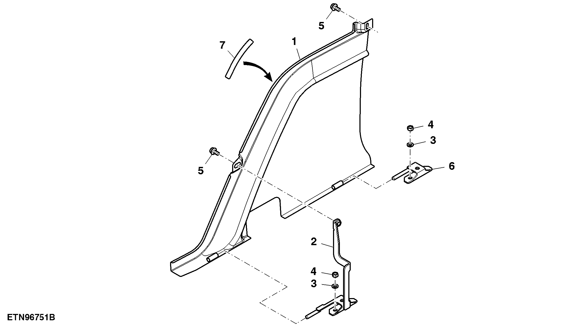 Side Cover, W/ Cold Start Package, RH, OOS, Low Profile