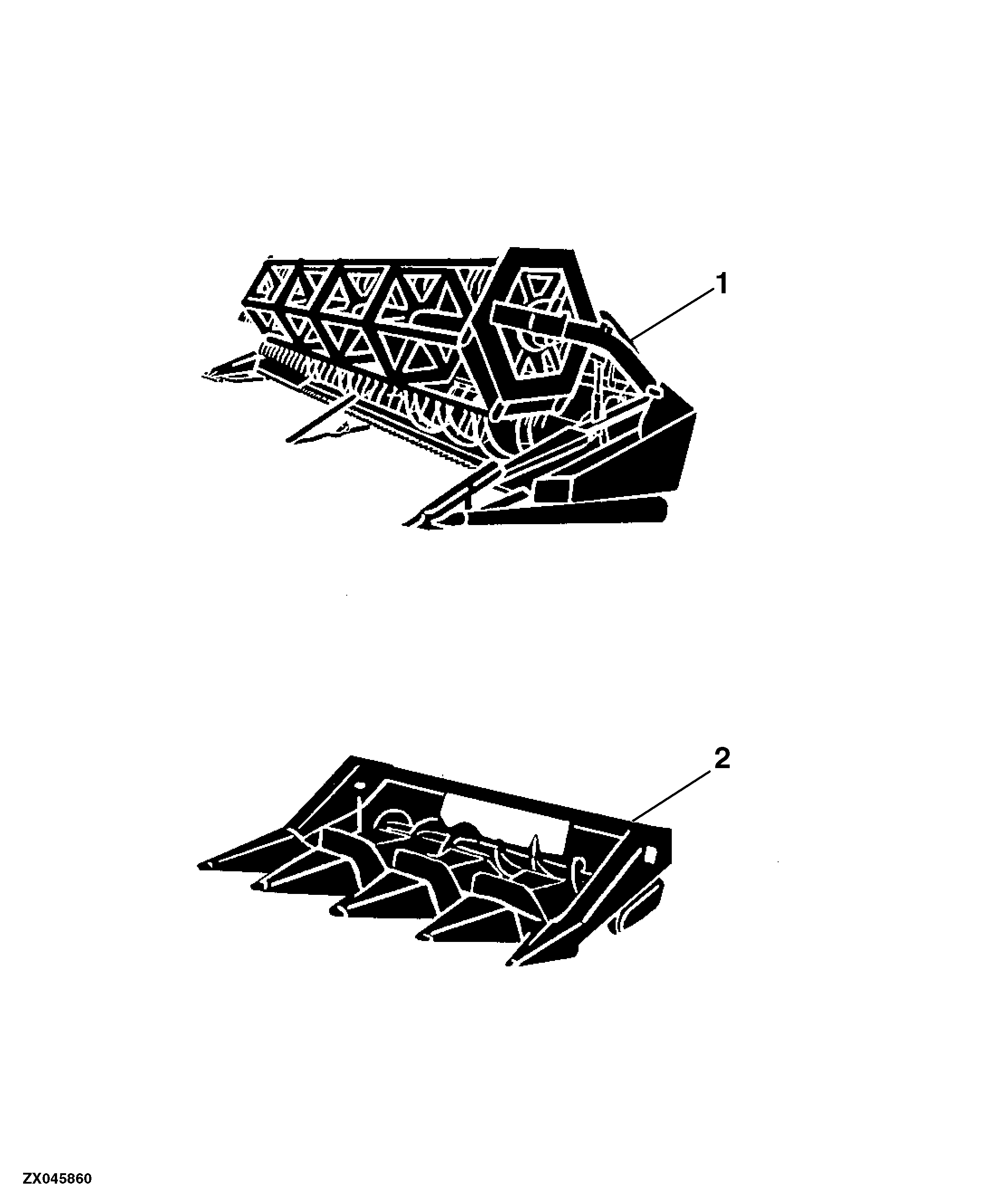100 CUTTING PLATFORM-CORN HEAD