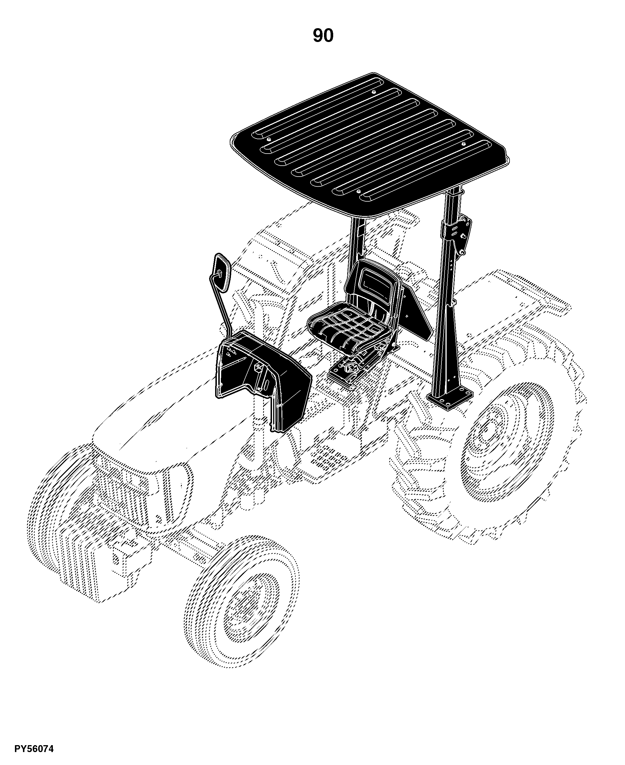 5045D Tractor (Mexico and Latin America Edition)