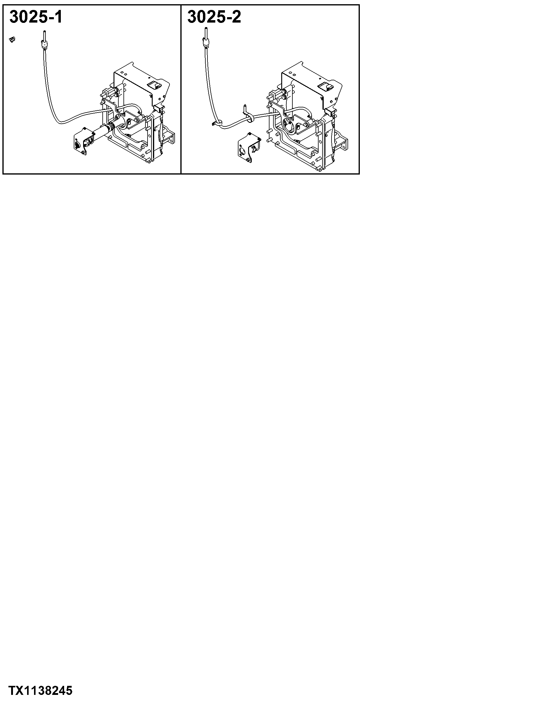 3025 Input Shaft & U-joints