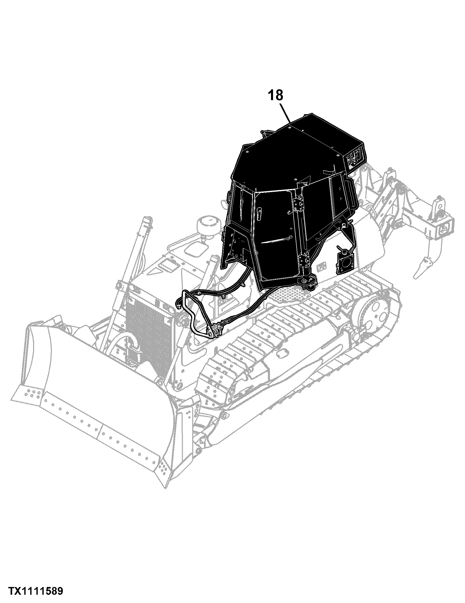 850K Crawler Dozer (PIN: 1T0850KX_ _E178122 - 271265)
