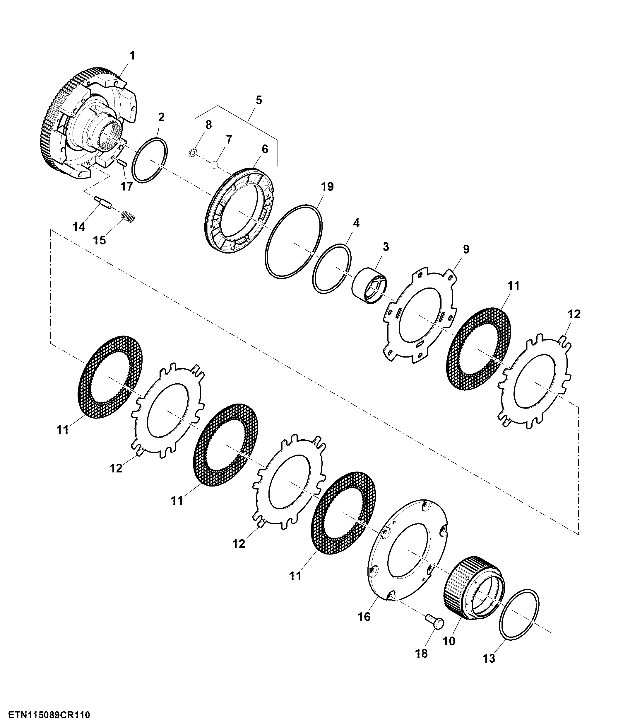 Direct Drive Clutch, CommandQuad™ Transmission