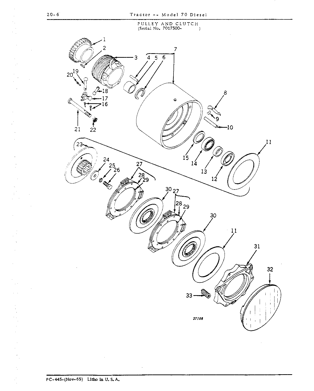 Section 20 - Pulley and Clutch (Continued)