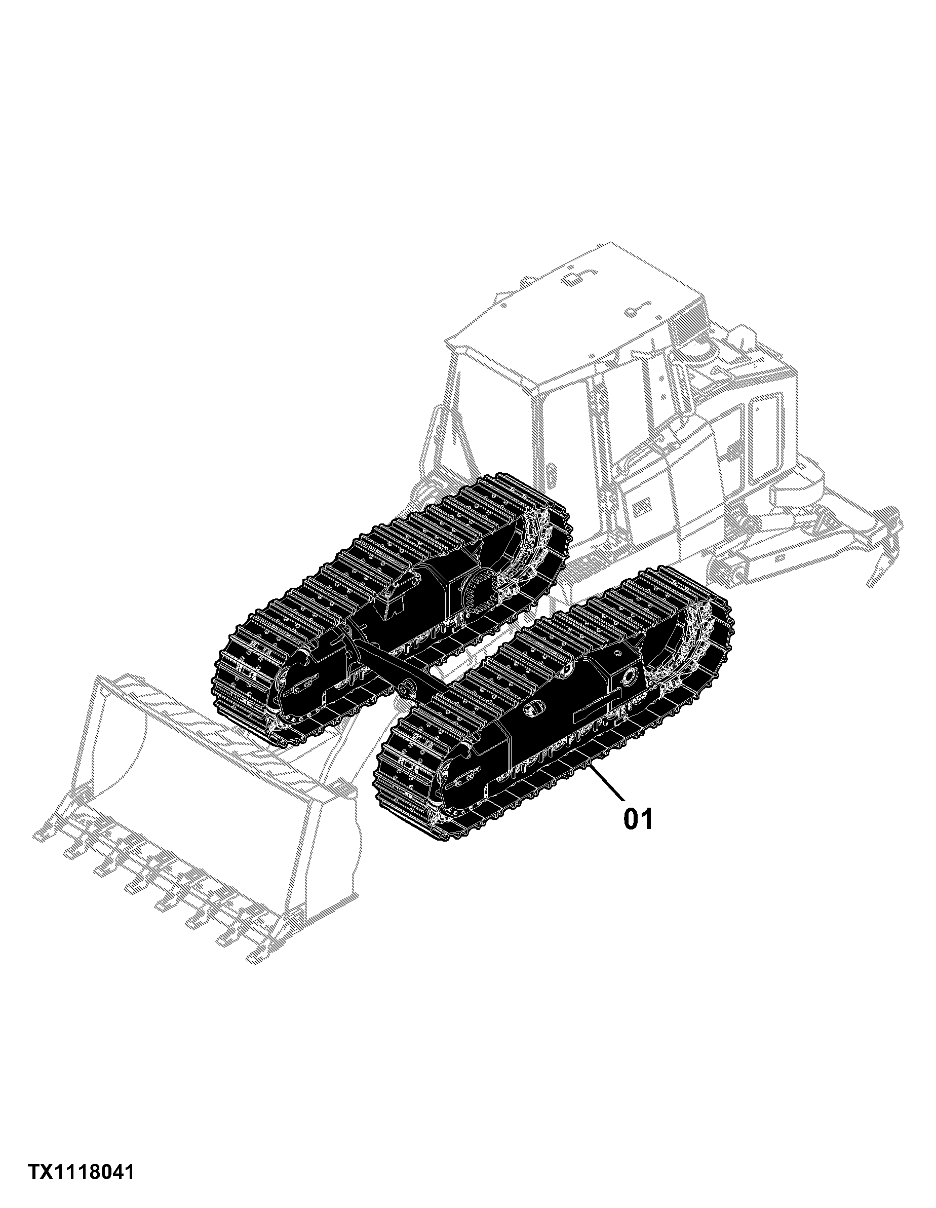 755K Crawler Loader (PIN: 1T0755KX_ _E192242-339325)