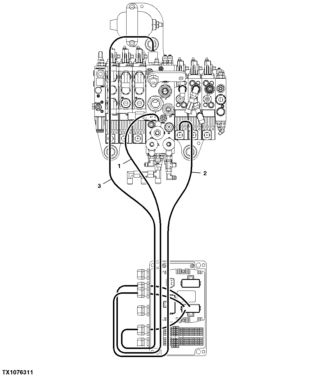 Electrical Connector C (Timbermatic T10)