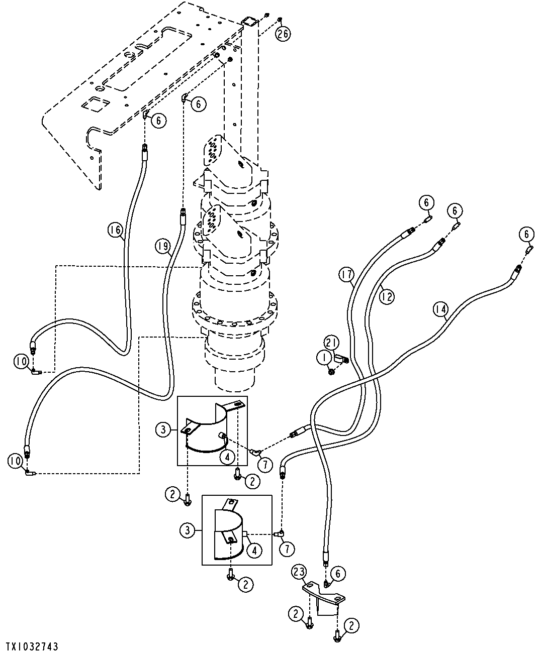 MANUAL LUBRICATION SYSTEM - STANDARD - CARRIER