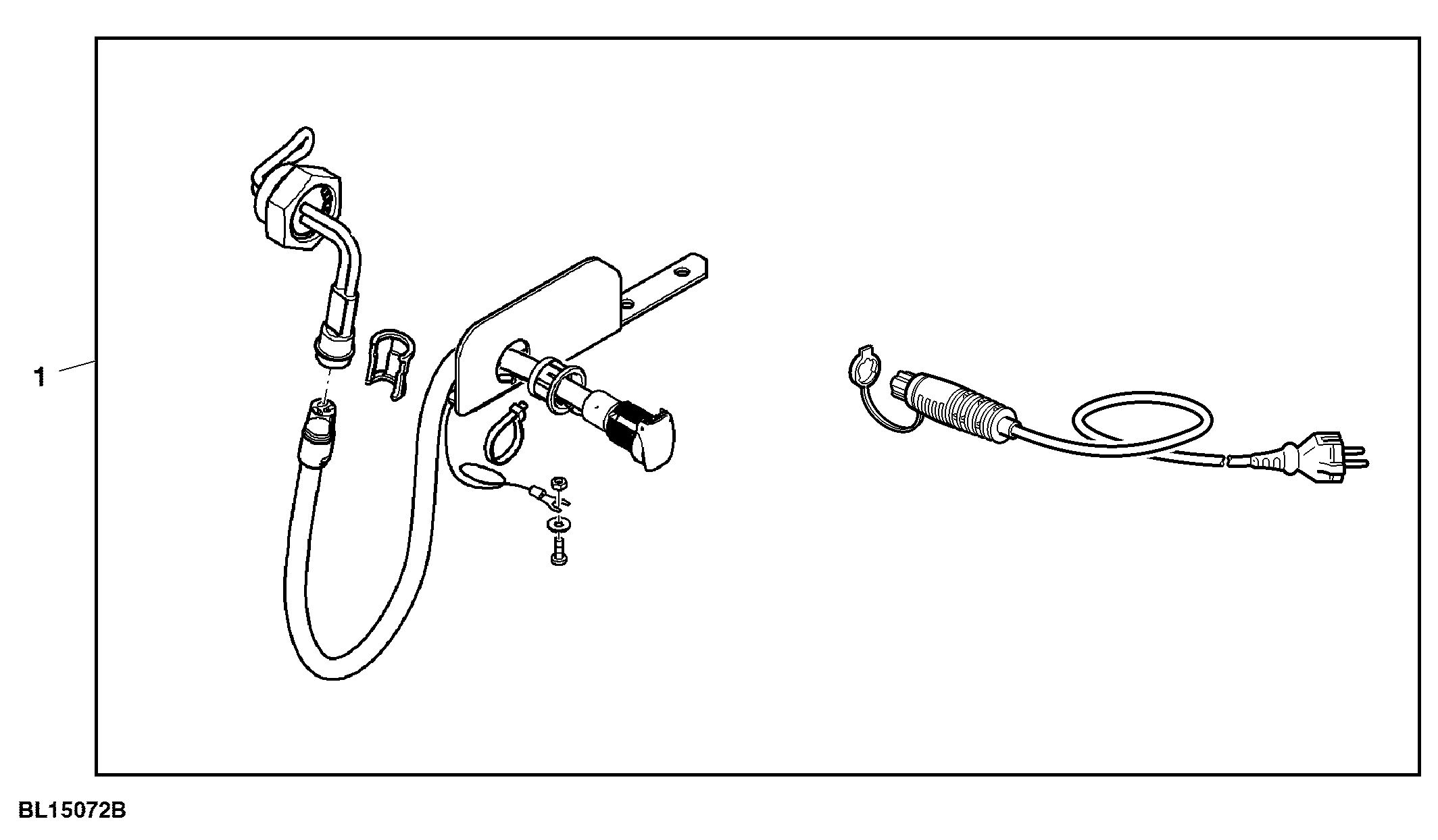 Attachment, Coolant Heater, Engine, 230 V