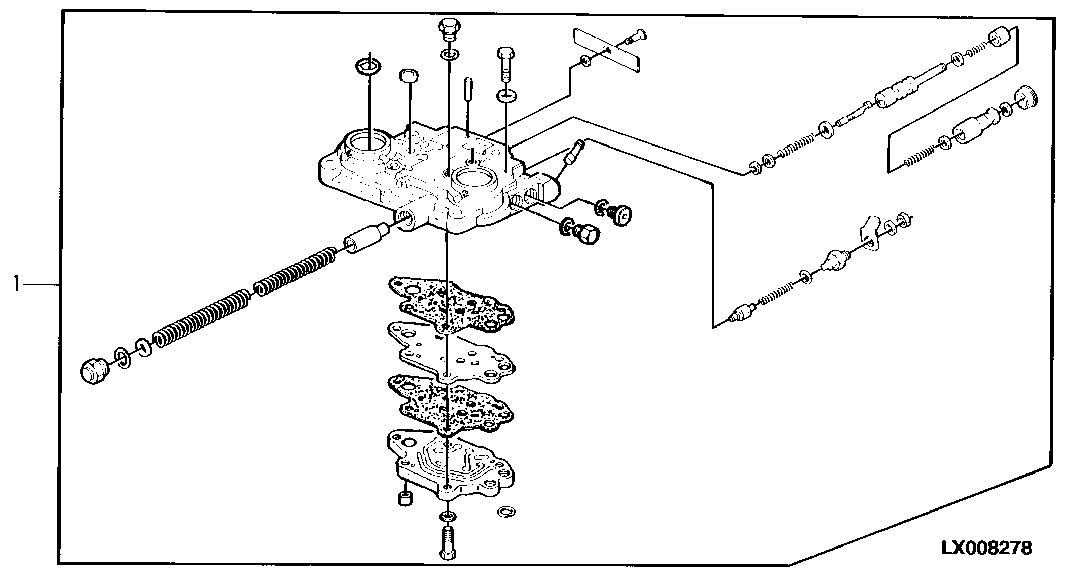 SHIFT COVER (WITH IND. PTO AND CREEPER TRANSMISSION)