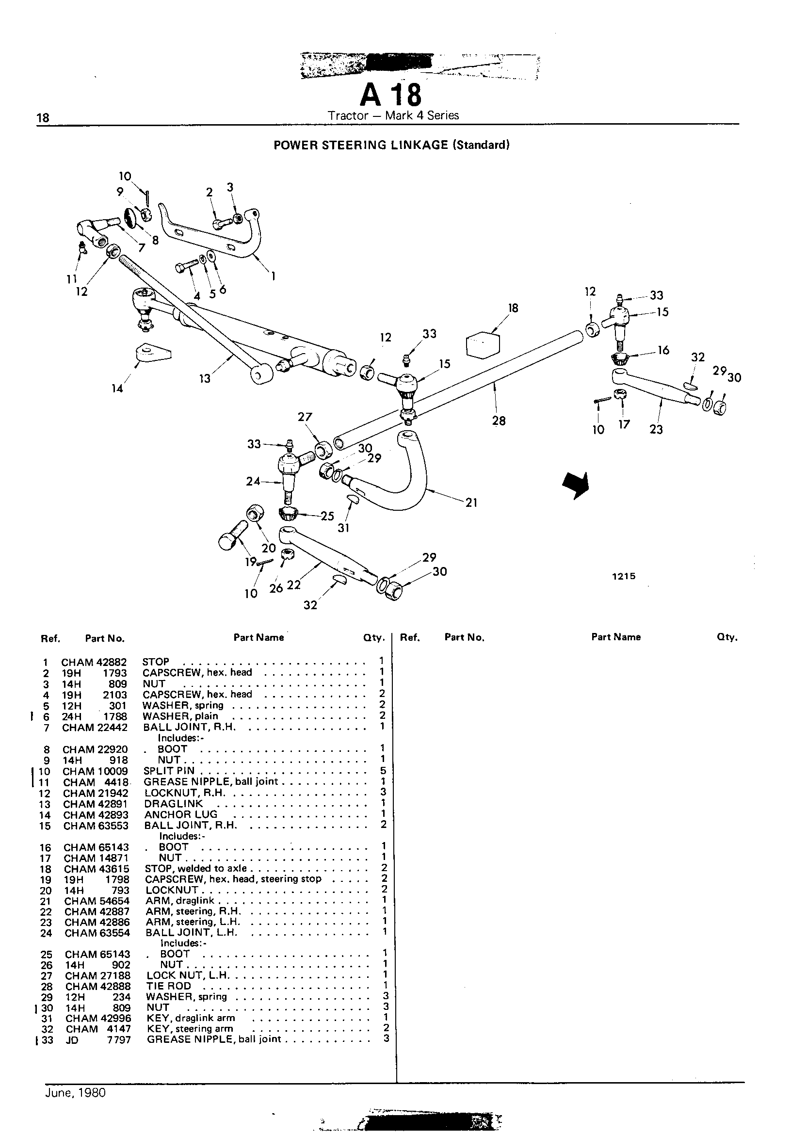 Power Steering Linkage (Standard)