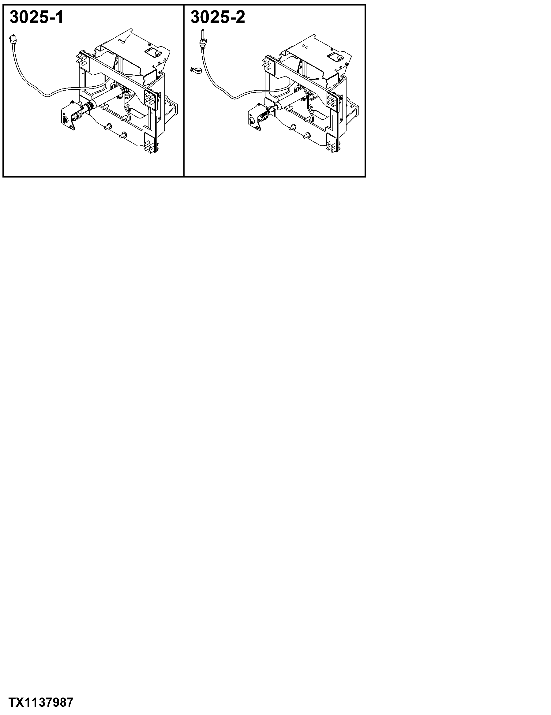 3025 Input Shaft & U-joints