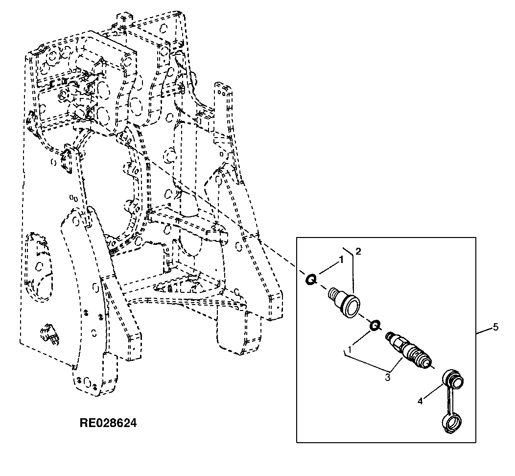 HYDRAULIC MOTOR RETURN OR SUMP KIT