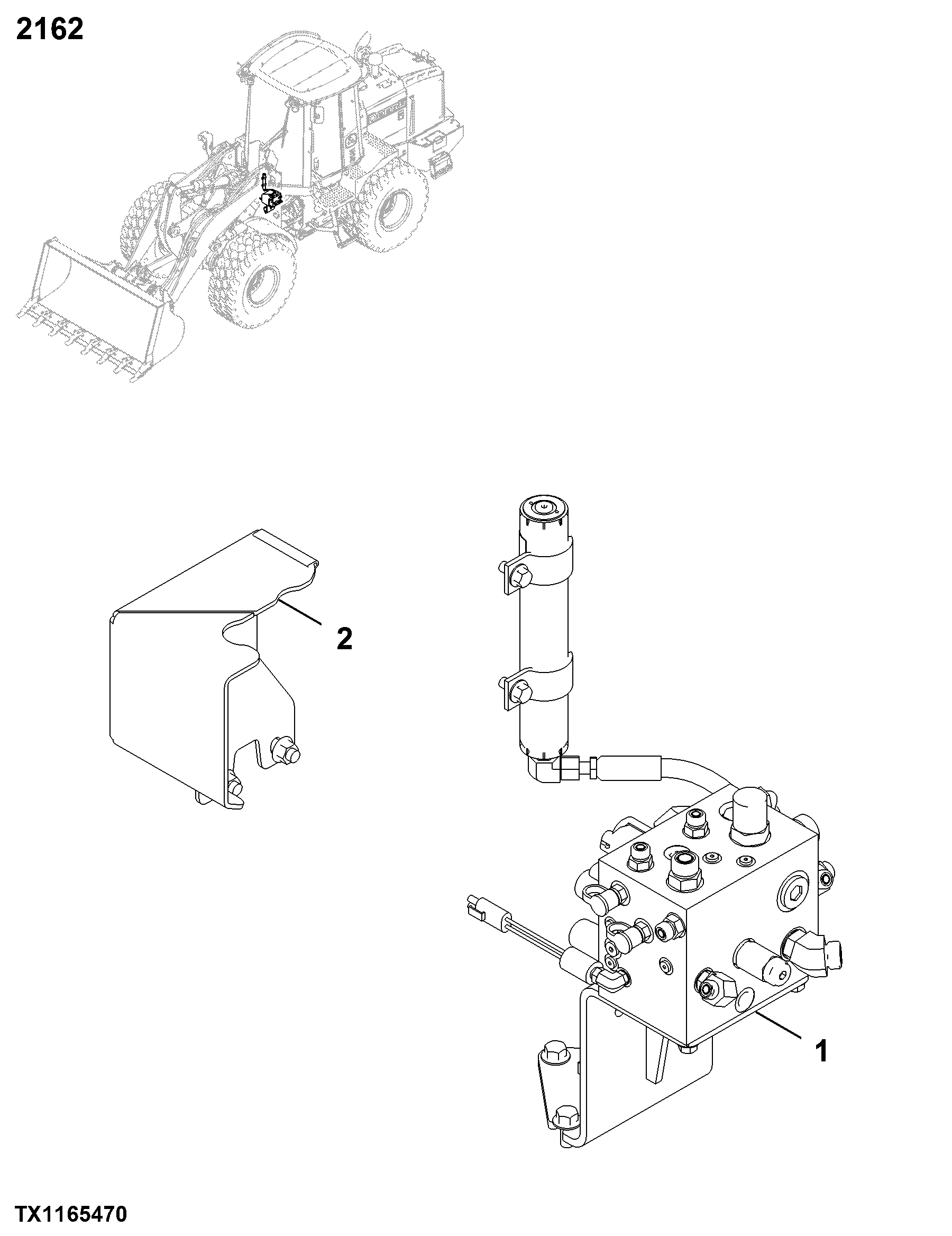 2162 Hydraulic Selective Control & Load Holding Valves