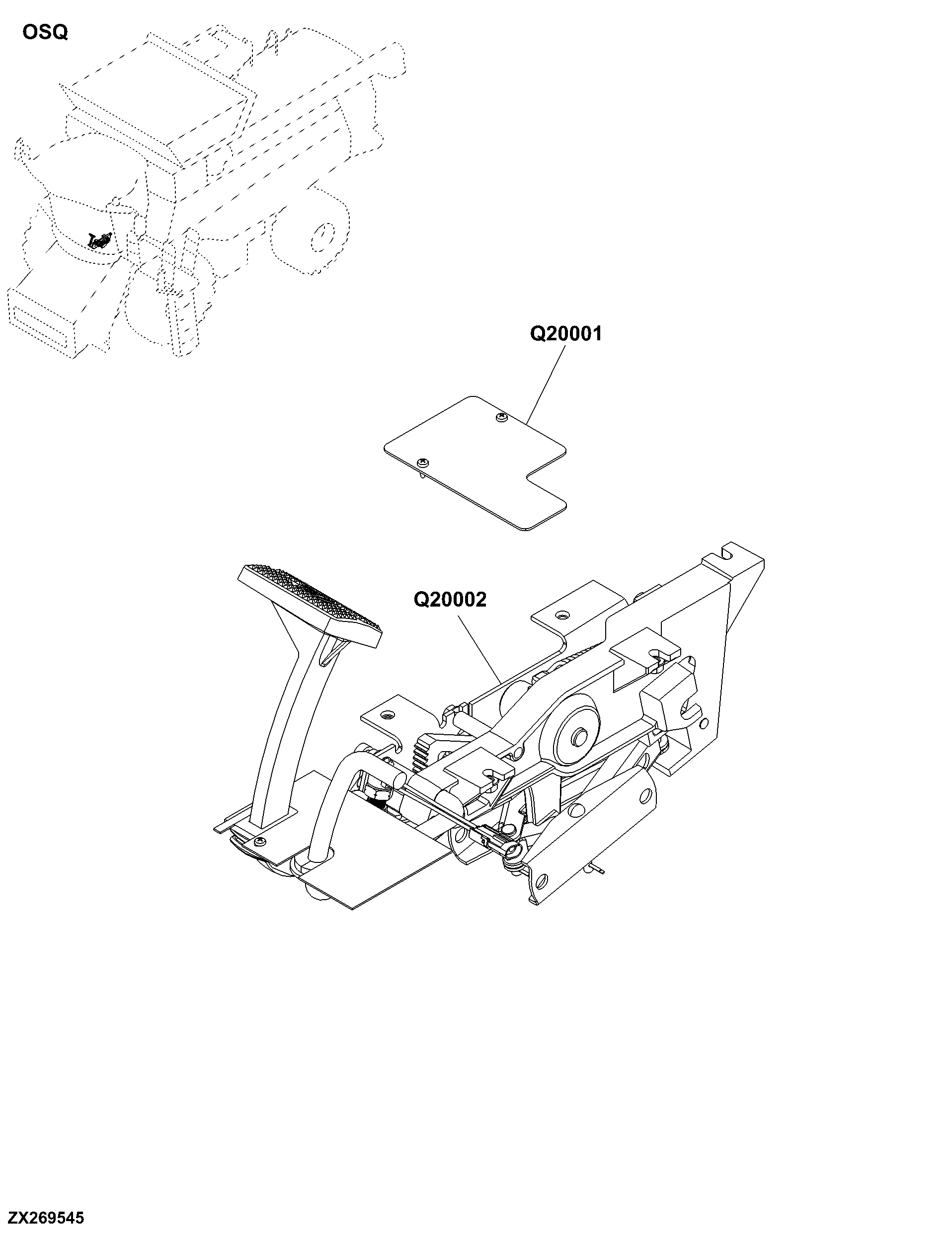 OSQ Secondary Brake Controls