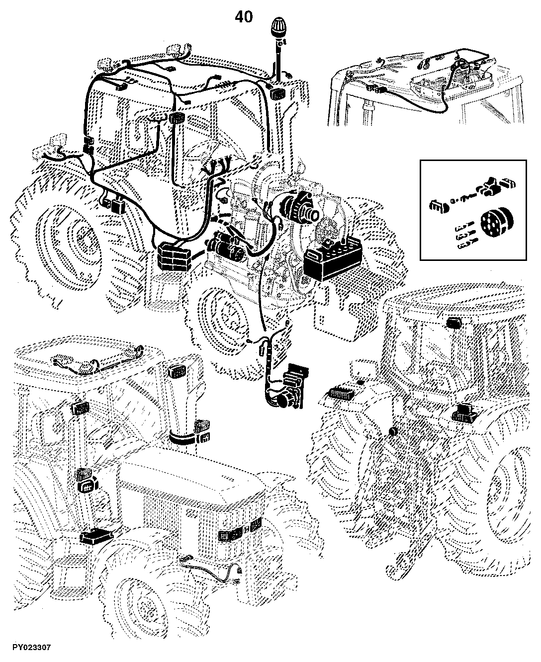 SE6010, SE6110, SE6210, SE6310, SE6410 Tractors (Europe Edition)