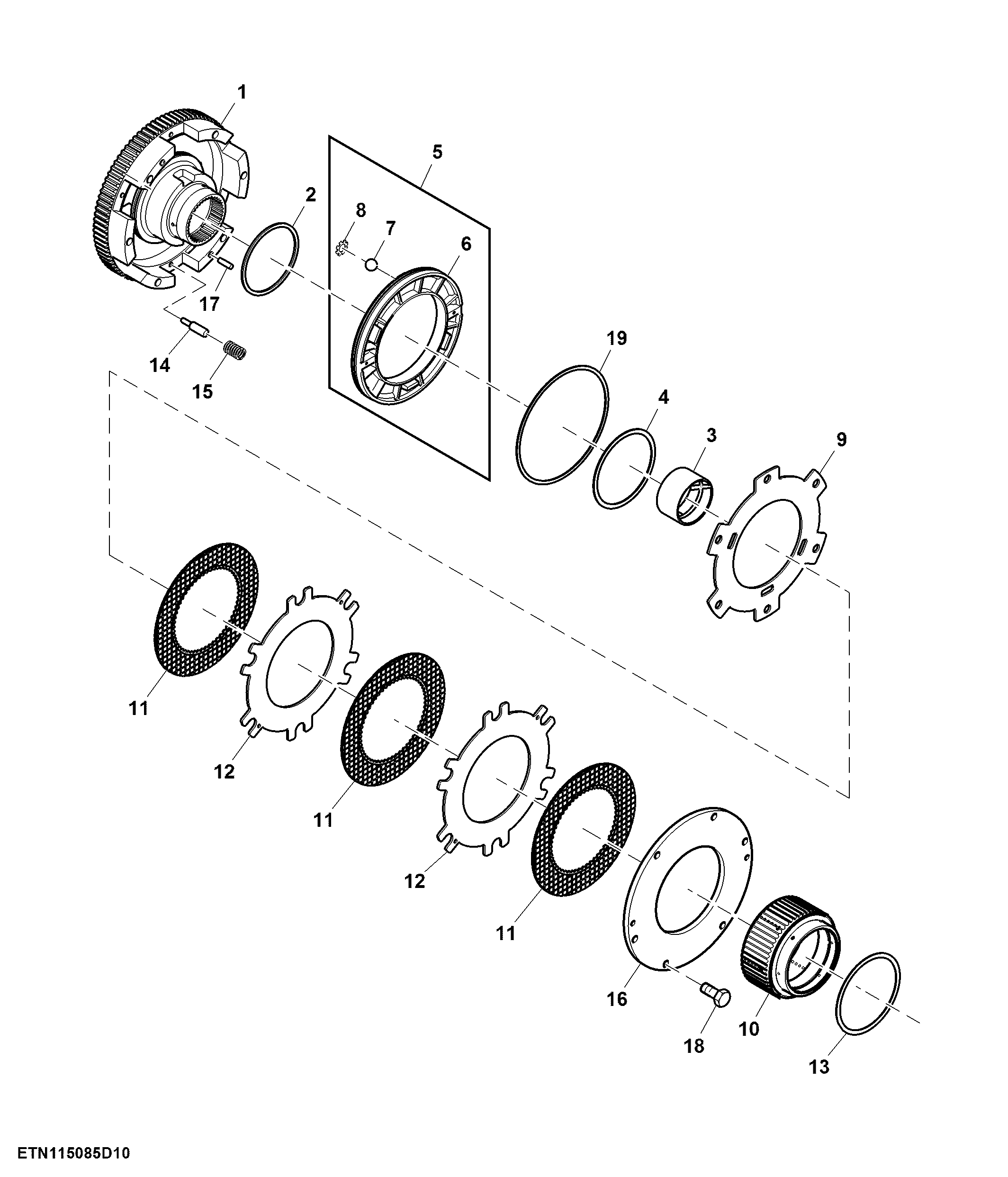 Direct Drive Clutch, CommandQuad™ Transmission