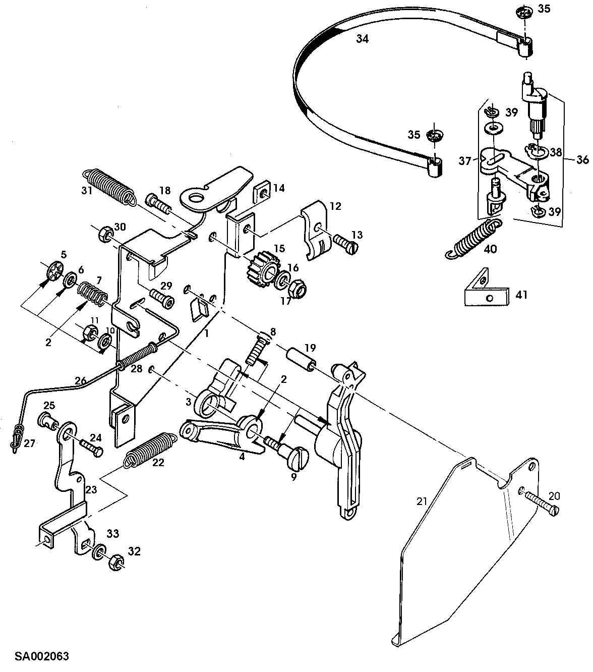 ENGINE BRAKE, CONSOLE (REAR DISCHARGE) MOTOCO SB152
