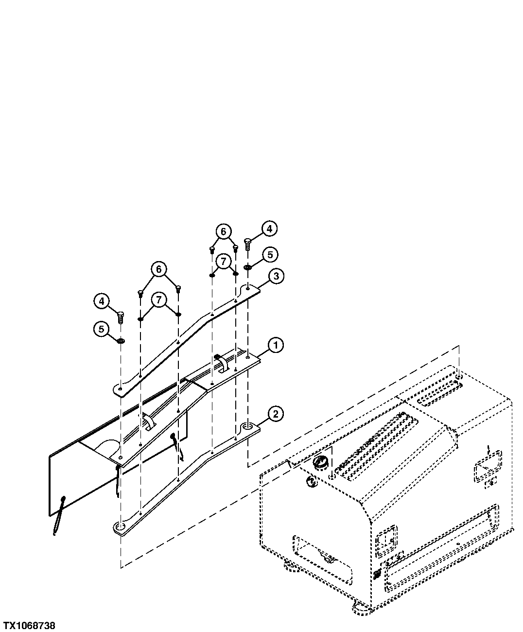 Oil Cooler Cover (Cold Environment Option -40)