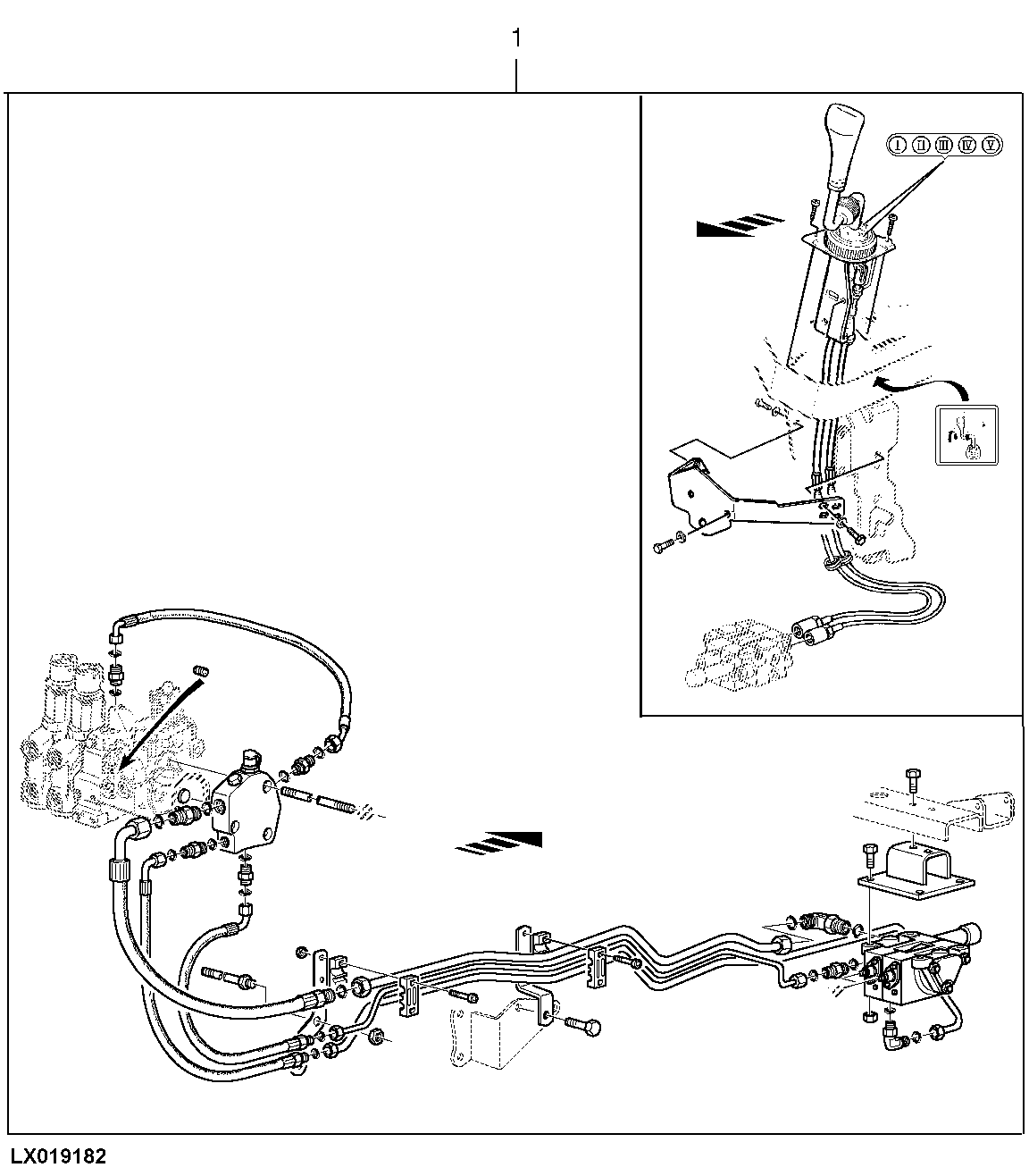 FIELD INSTALLATION KIT, INDEPENDENT SCV, MULTI - FUNCTION LEVER (LOW PROFILE CAB)