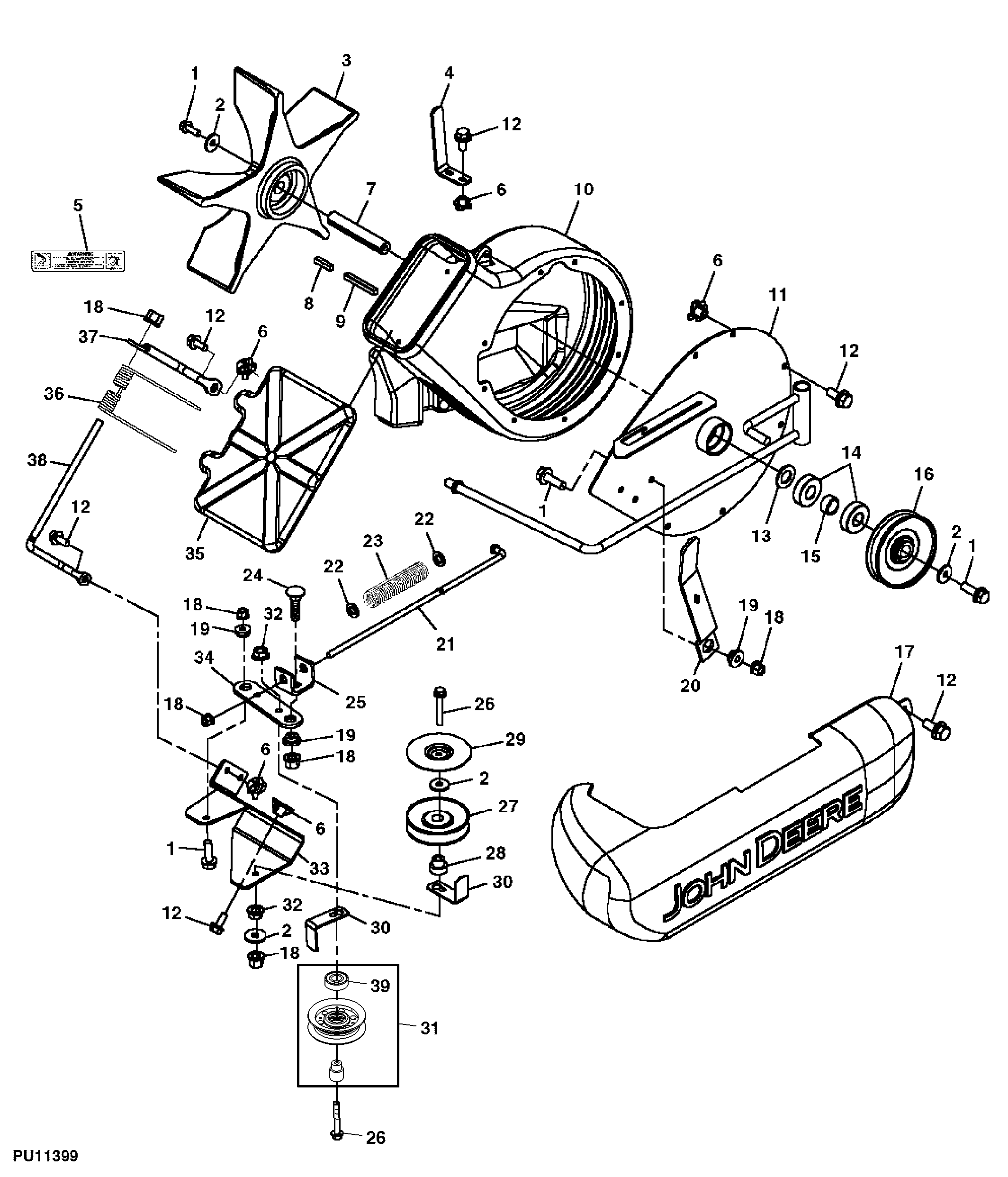 Blower Housing (48C) (High-Performance Power Flow™)