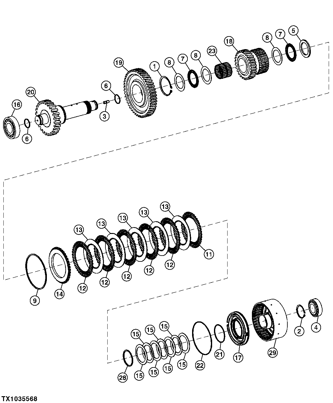High Range Forward Clutch Assembly (620145 - )