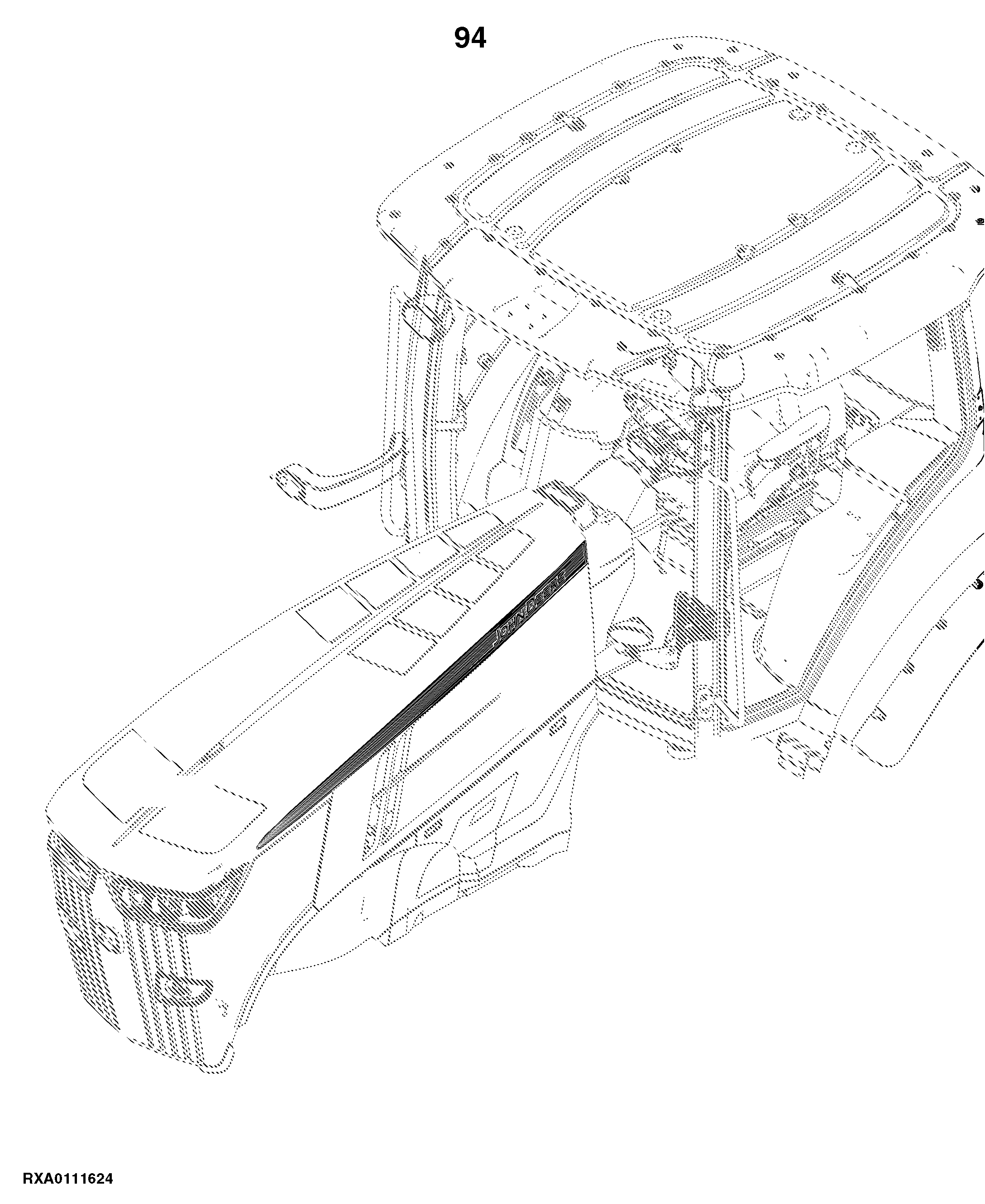 7200R Tractor (S.N. -080000)(Worldwide Edition)