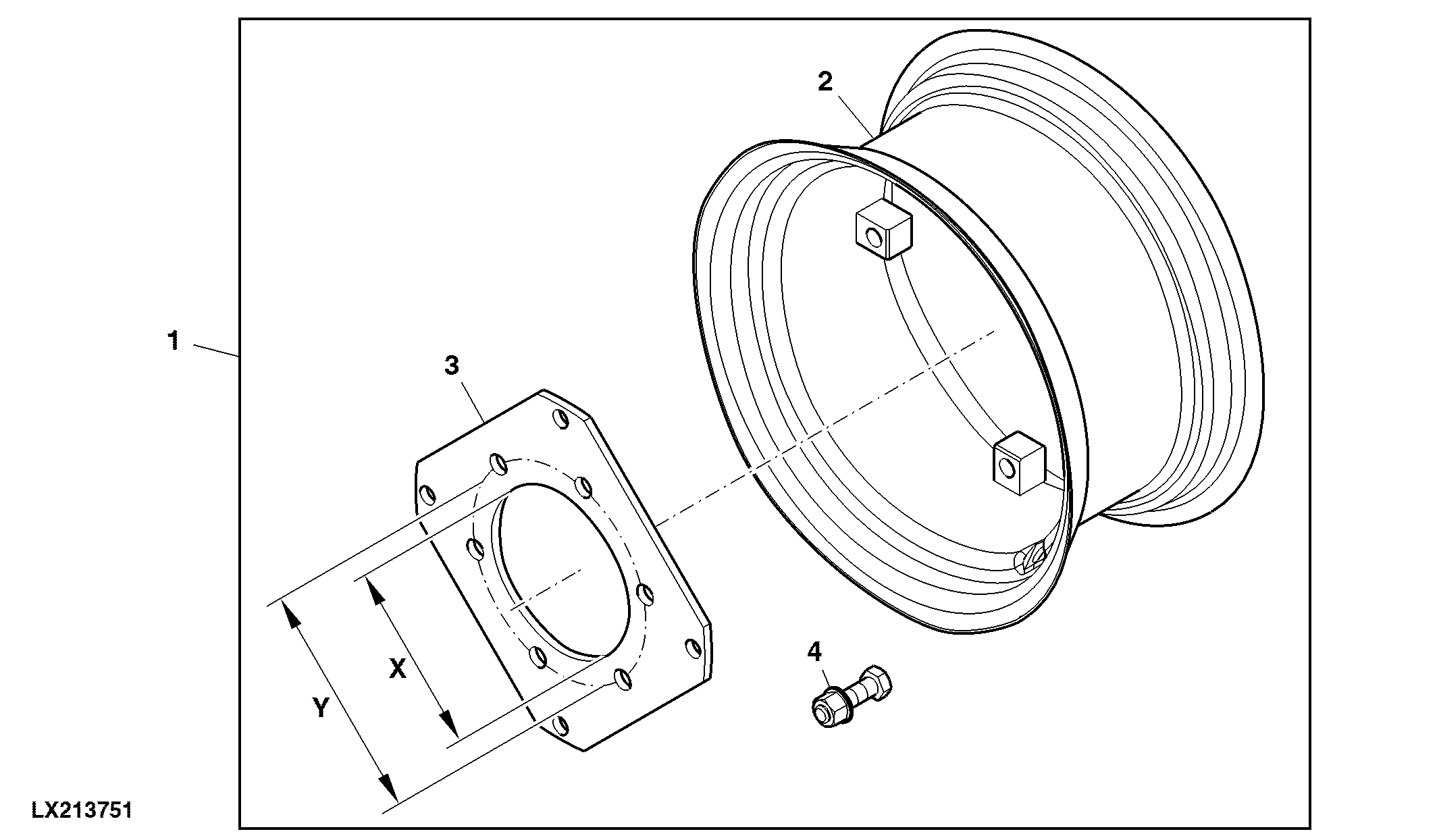 Front Wheels, W8X16