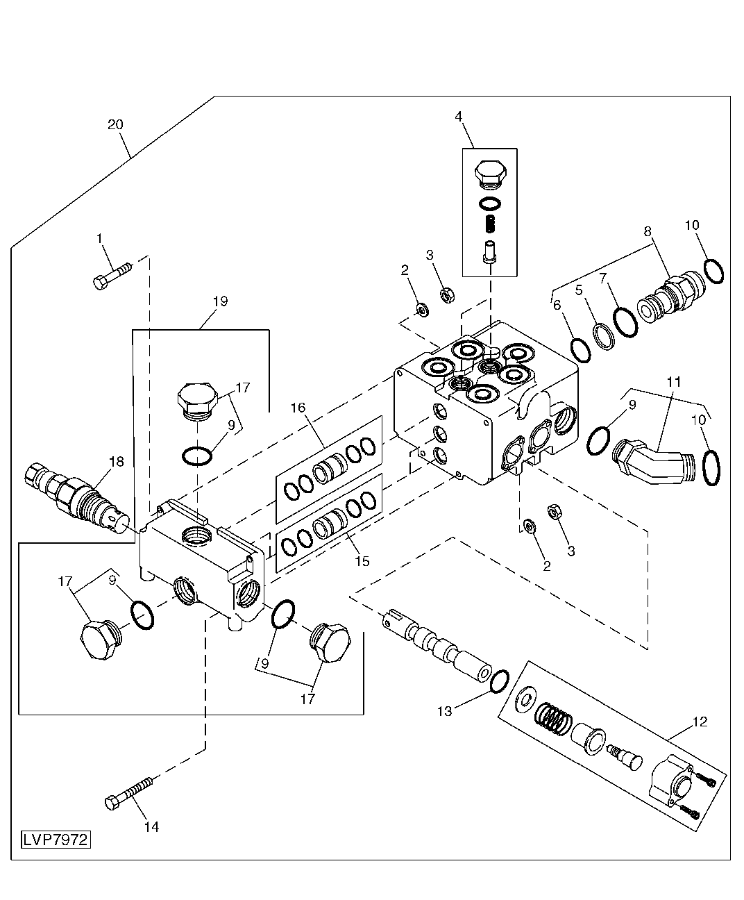 DUAL SELECTIVE CONTROL VALVE (FOURTH AND FIFTH)