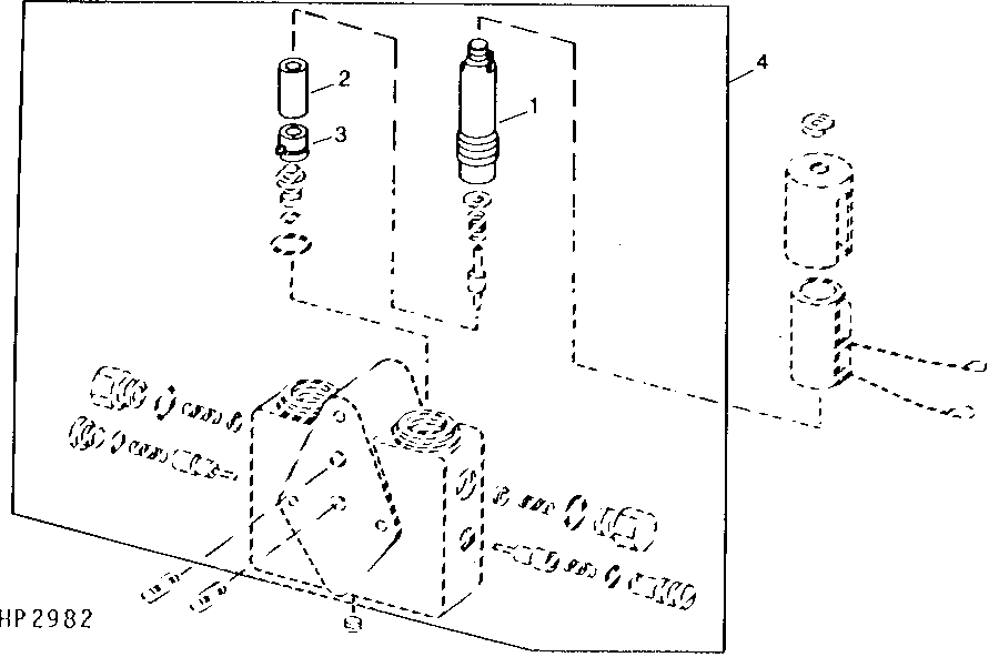 ARMATURE, SOLENOID CONTROL VALVE KIT FOR AUGER SWING