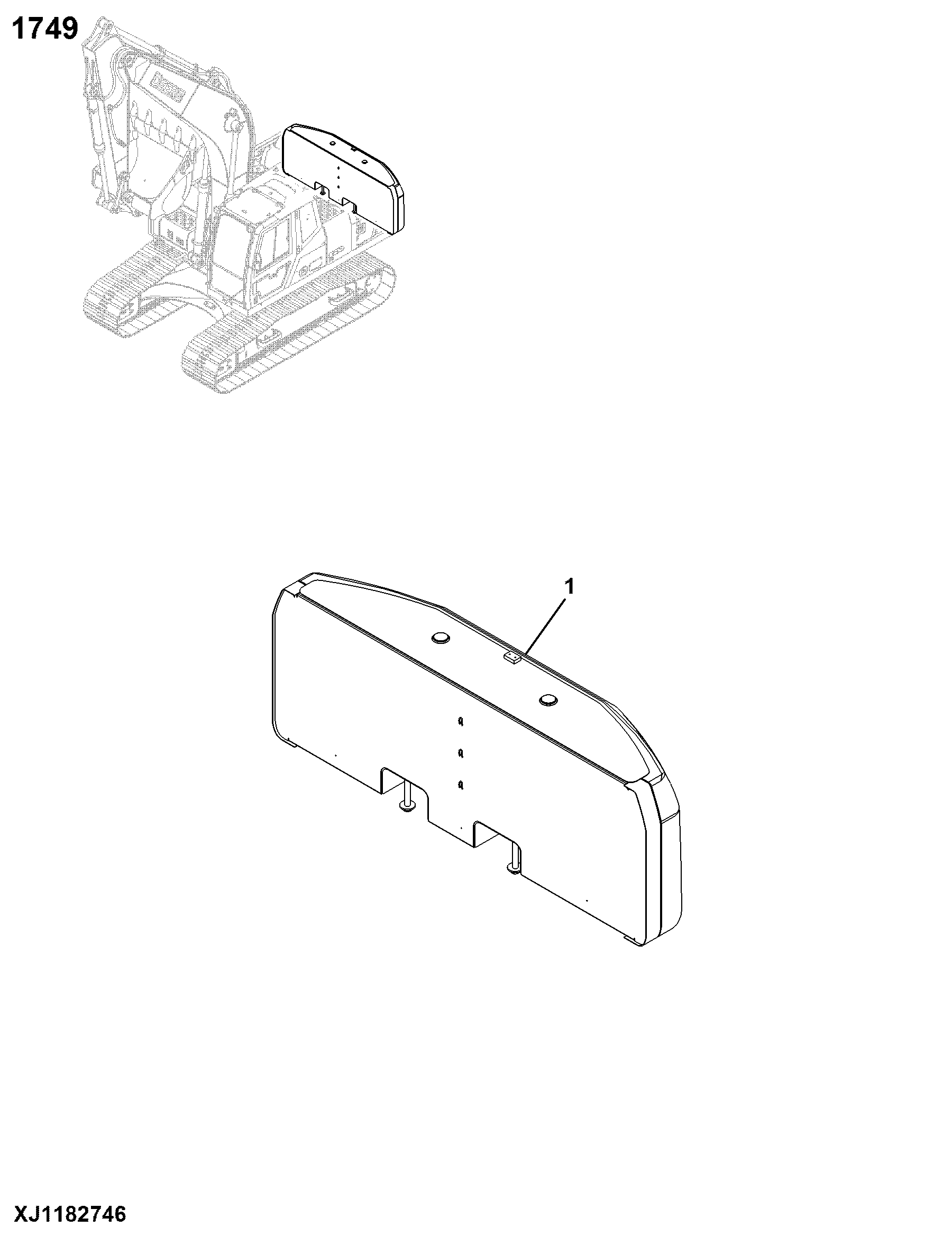 1749 Chassis Weights