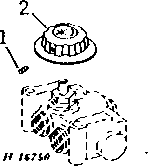 Flow Control Valve Knob (Hydrostatic Drive Reel)