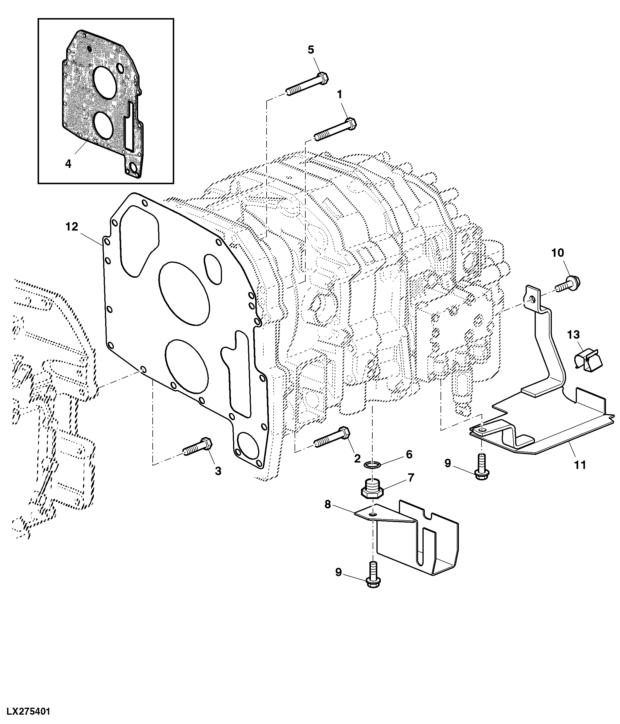 Mounting Parts / Protection Electromagnetic Shift EPQT