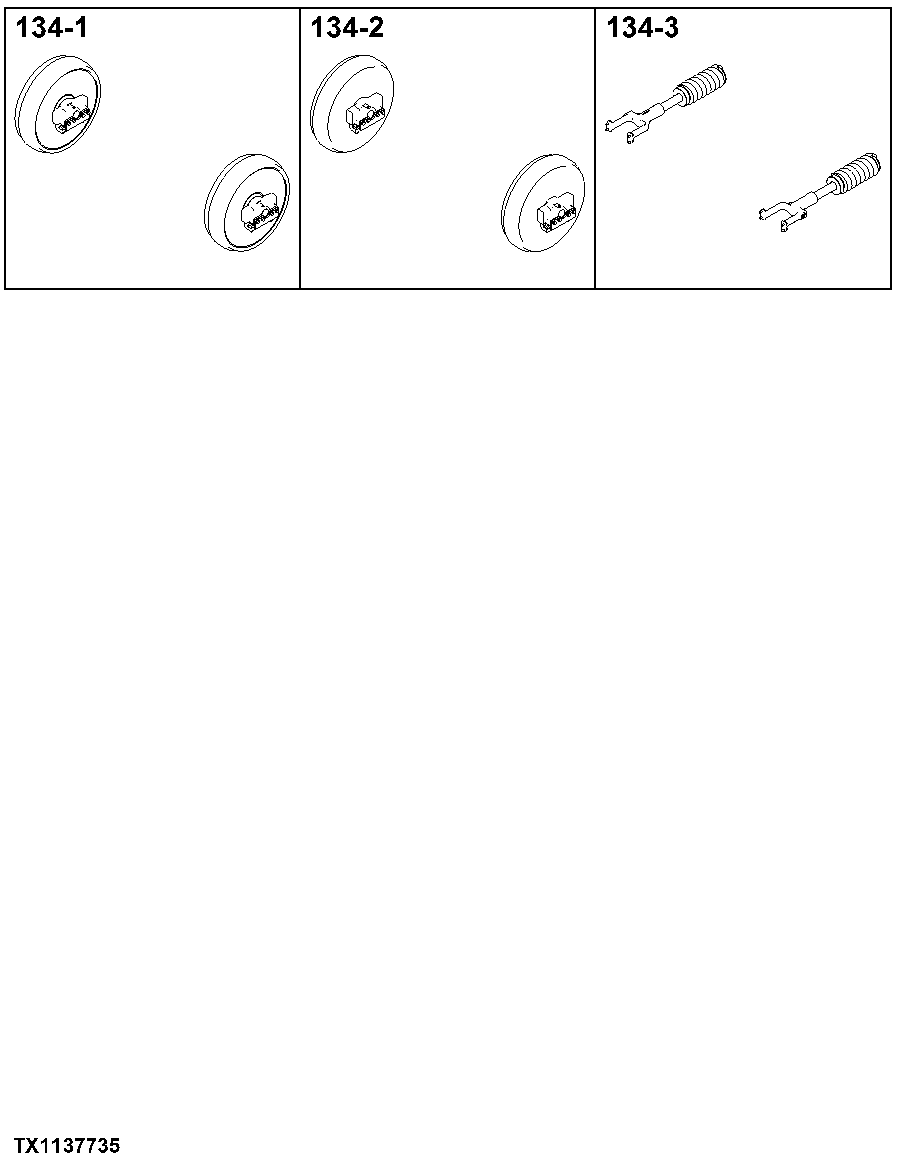 0134 Recoil System (Idler & Idler Spring)