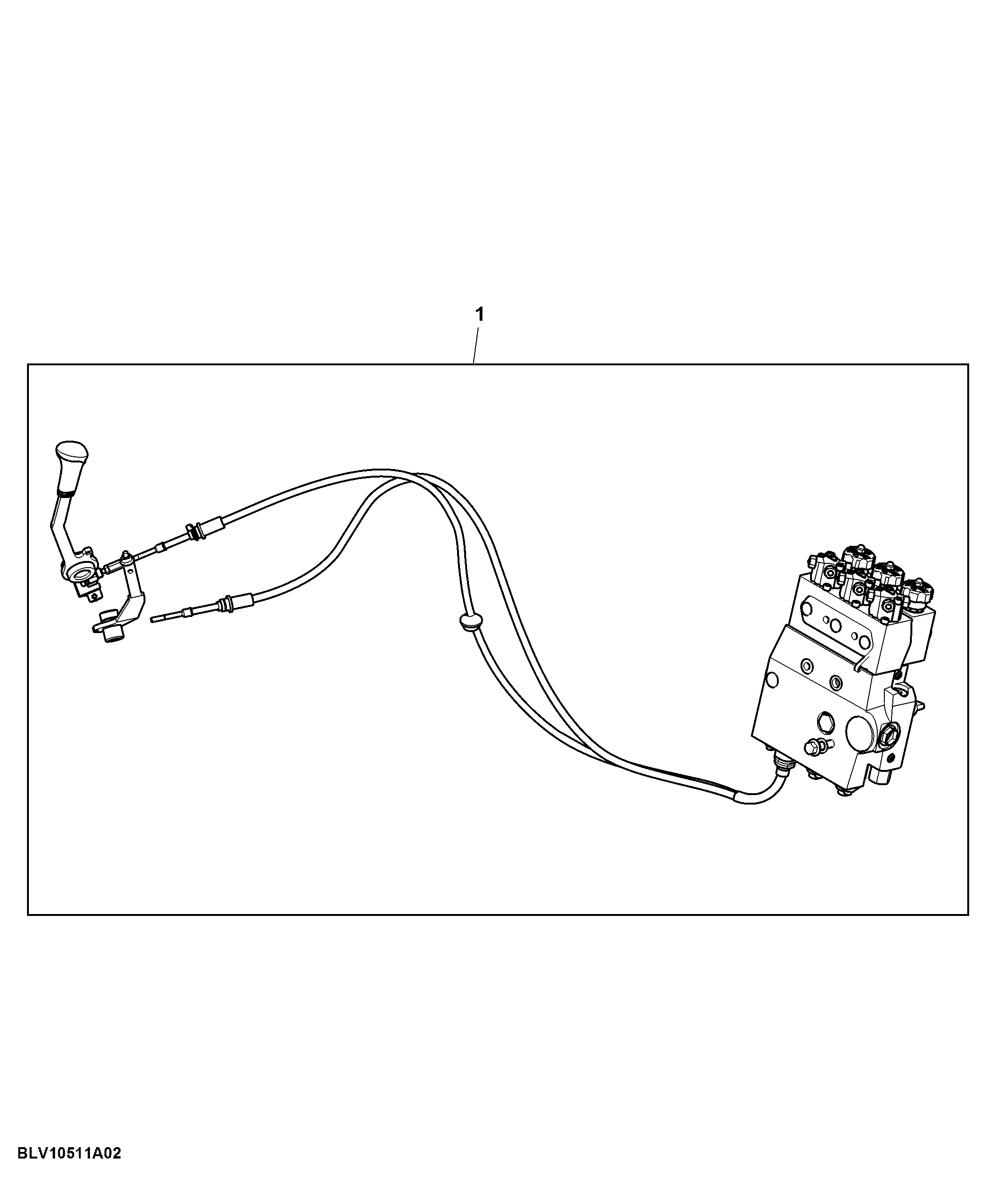Attachment, Dual Rear SCV To Triple Rear SCV Conversion Kit